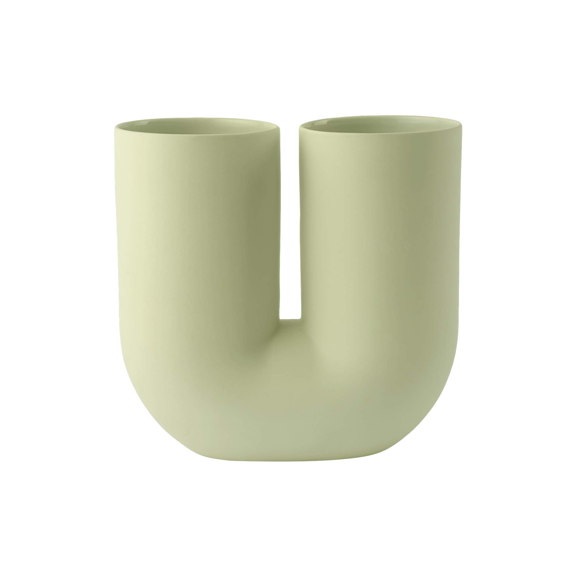 Muuto - Kink Vase, light green - H26 cm