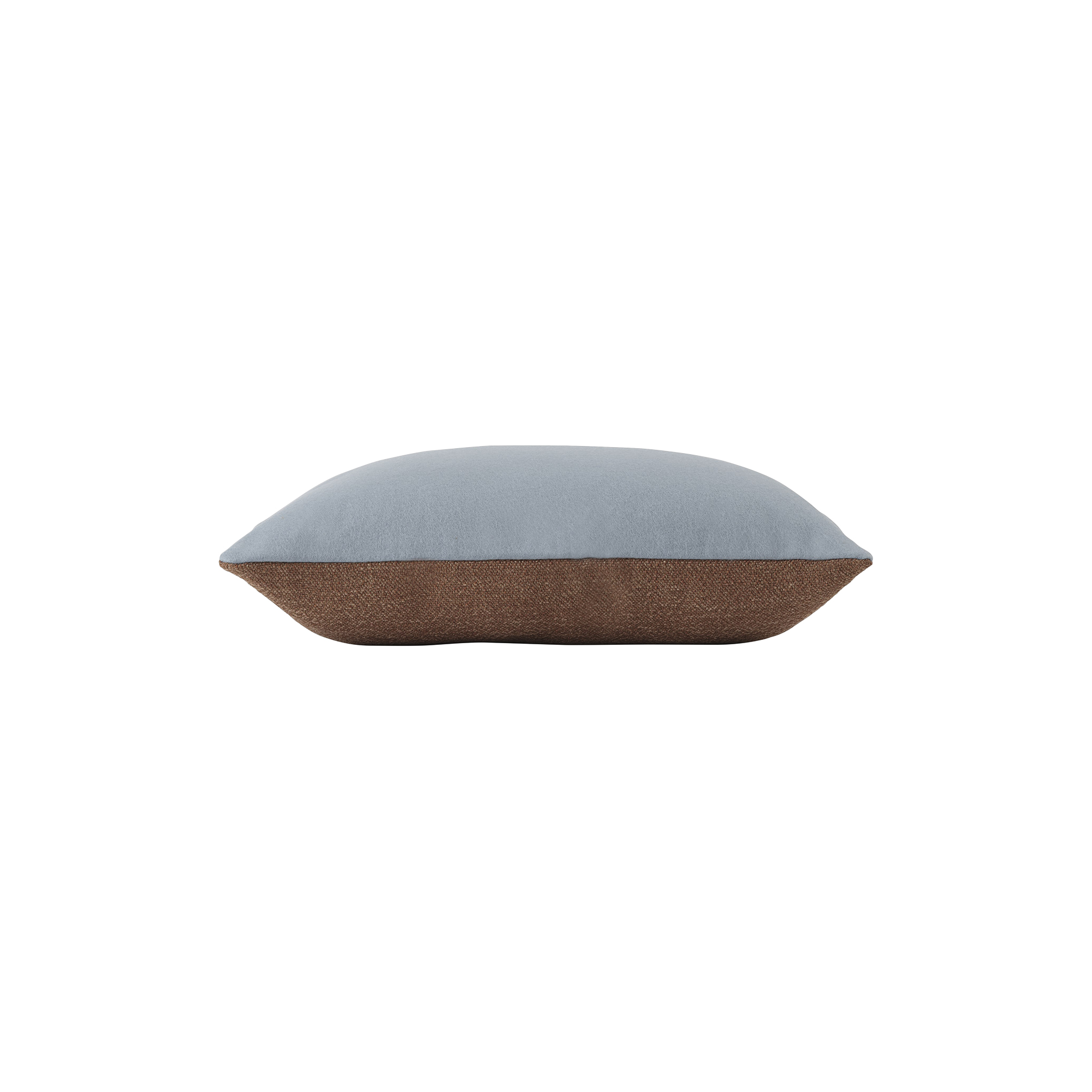 Muuto - Mingle Cushion, copper brown/light blue - 45x45 cm