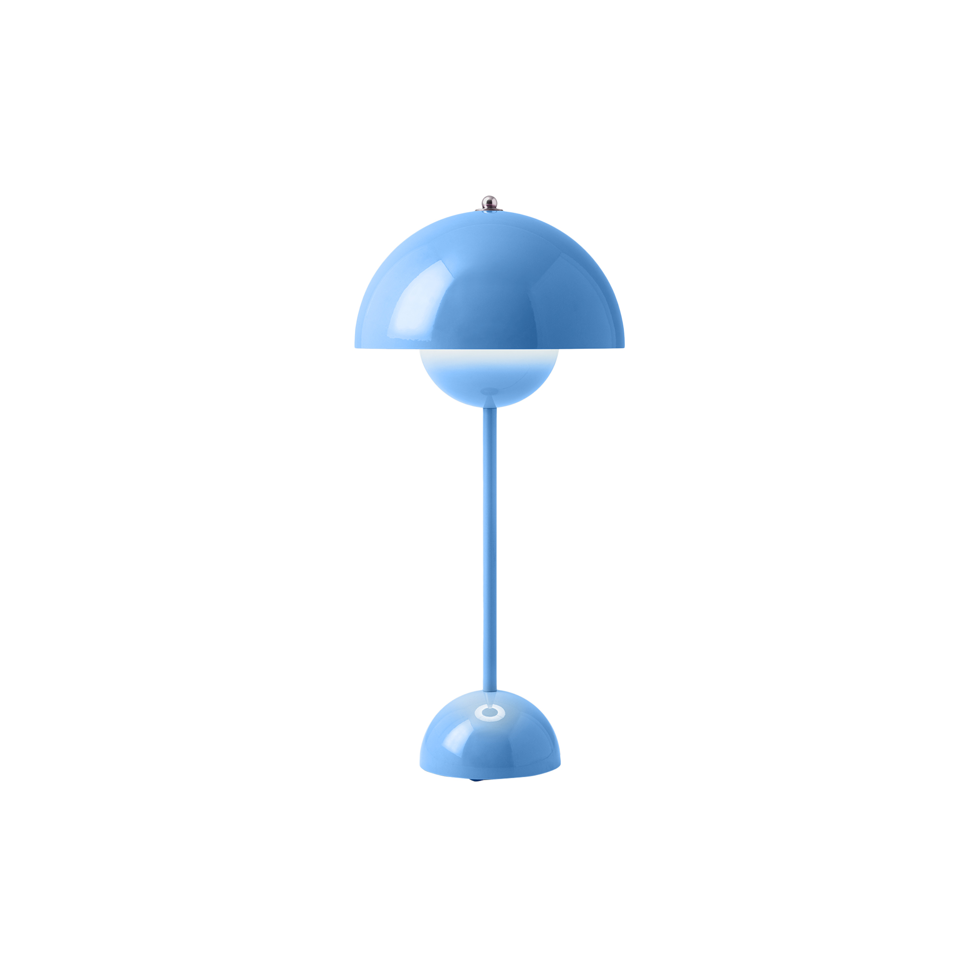 &Tradition - Flowerpot VP3 Table Lamp, swim blue - H: 50 x Ø 23 cm.