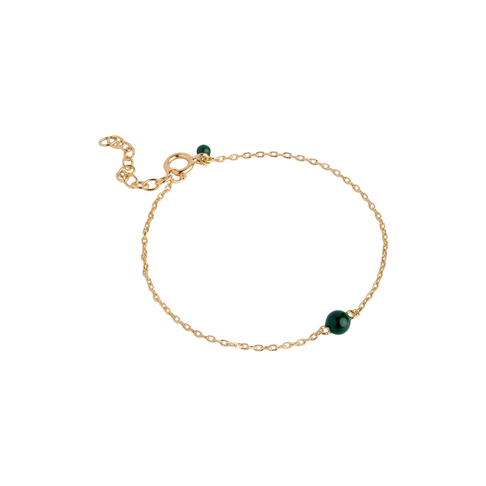 ENAMEL Copenhagen - Balloon armbånd, petrol green