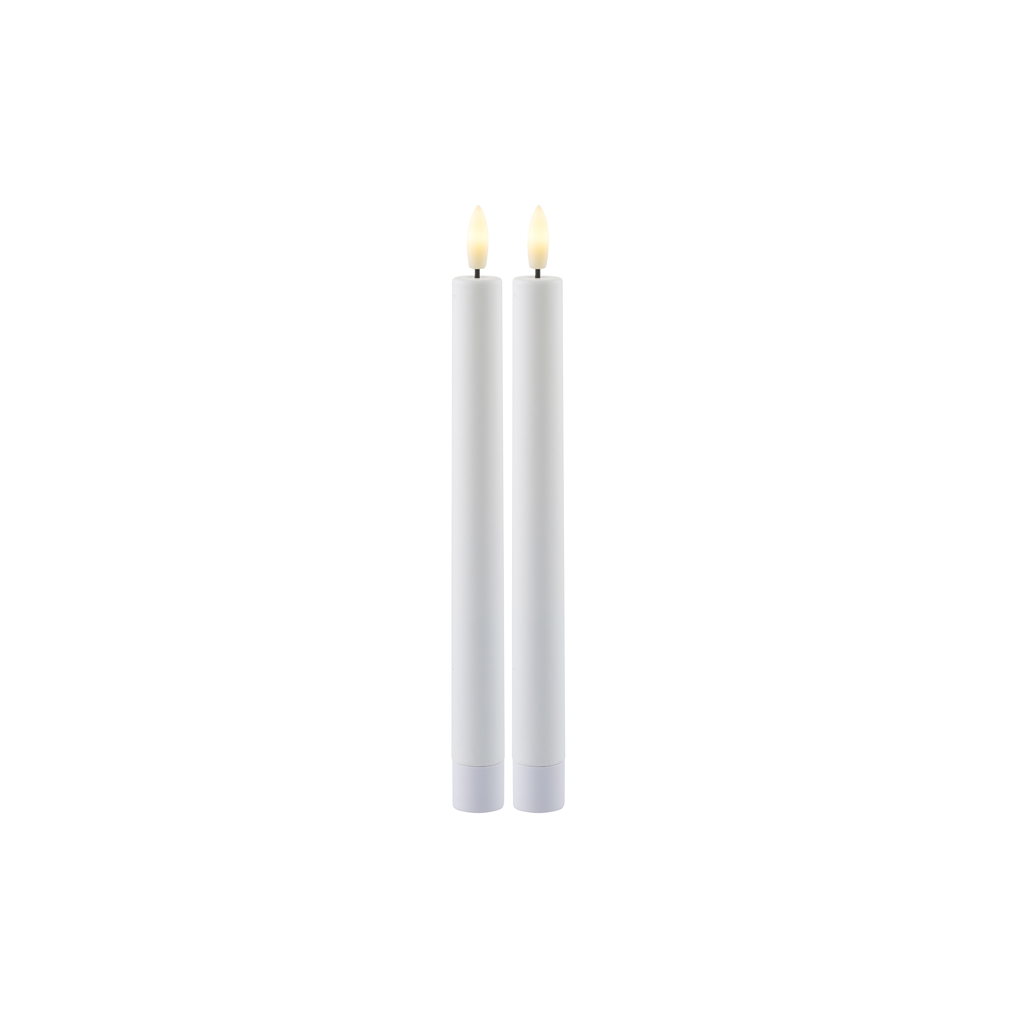 Sirius Home - Sille genopladelige kronelys, white
