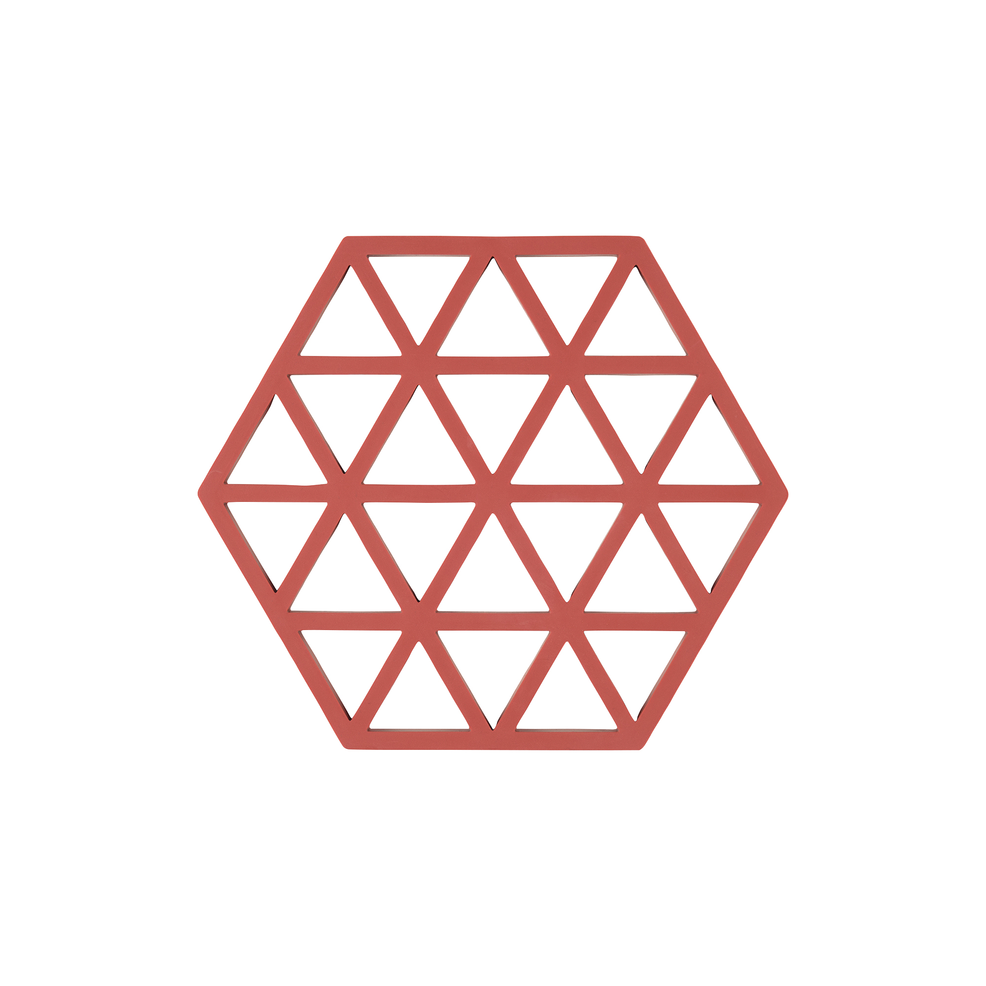 Zone Denmark - Triangles bordskåner, burned red