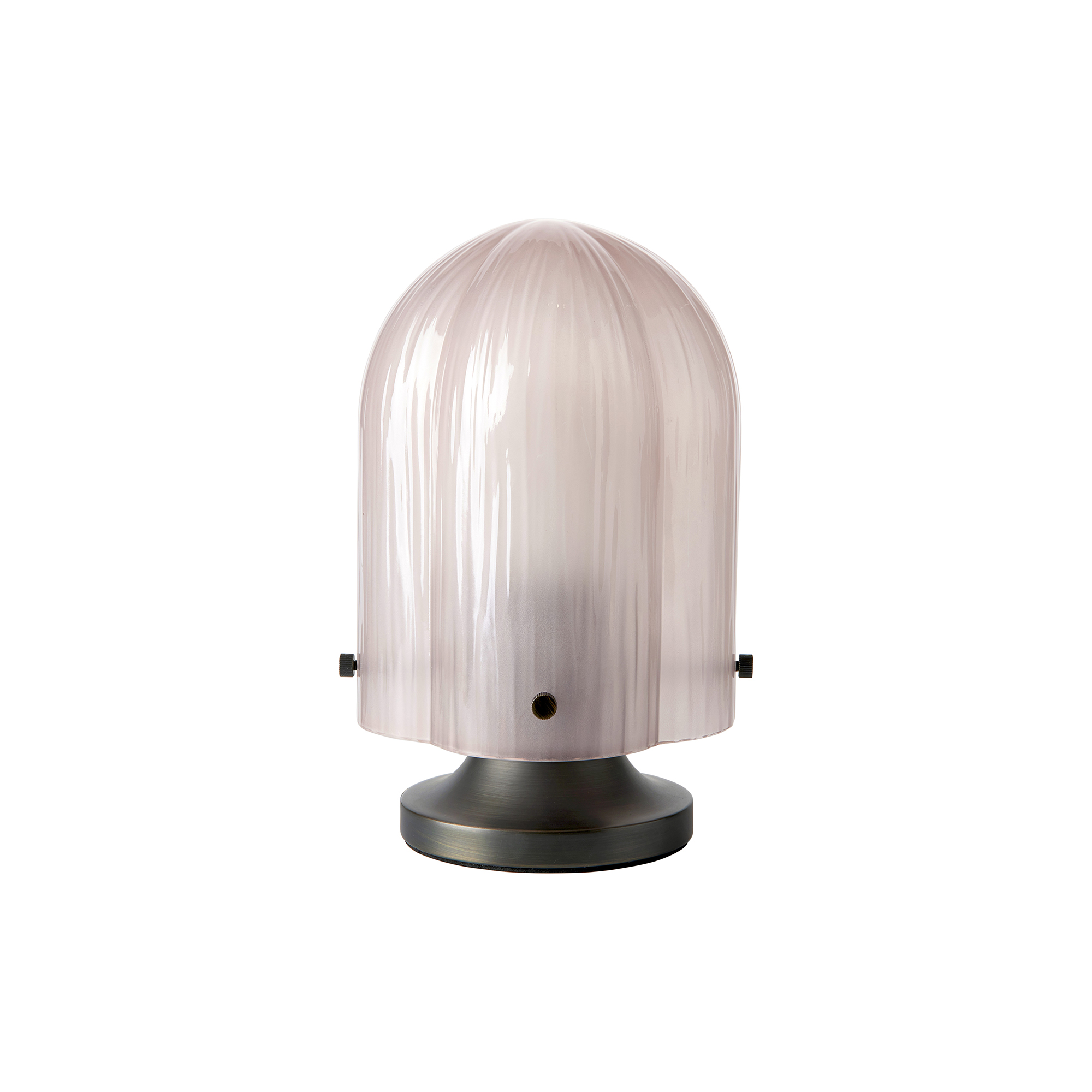 GUBI - Seine Table Lamp, coral - H: 26,2 x Ø 17 cm.