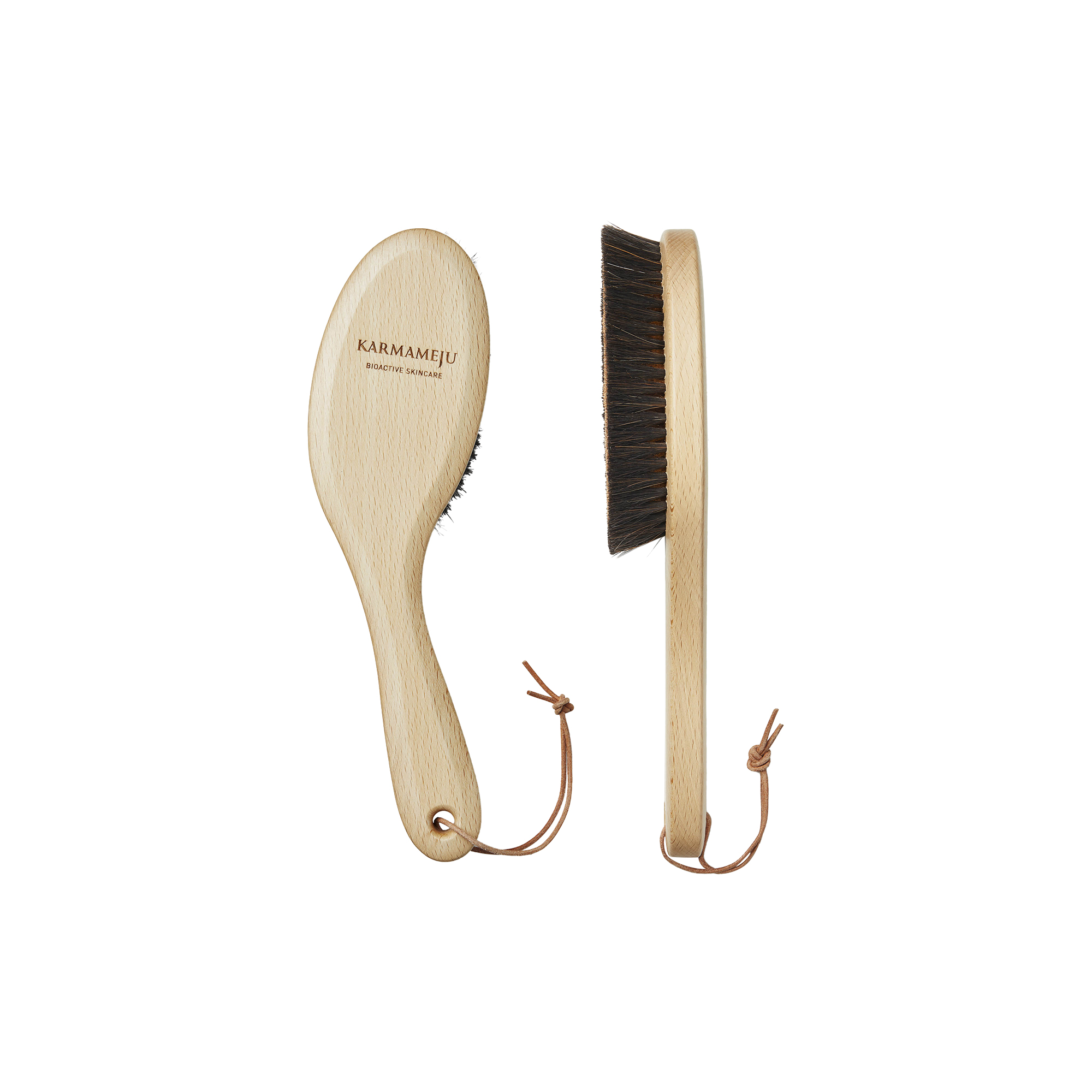 Karmameju - RECHARGE ionisk tørbørste long handle