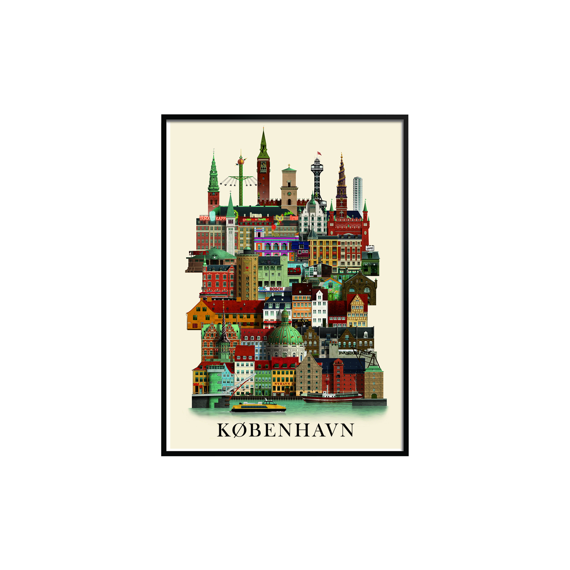 Martin Schwartz - København plakat - A3