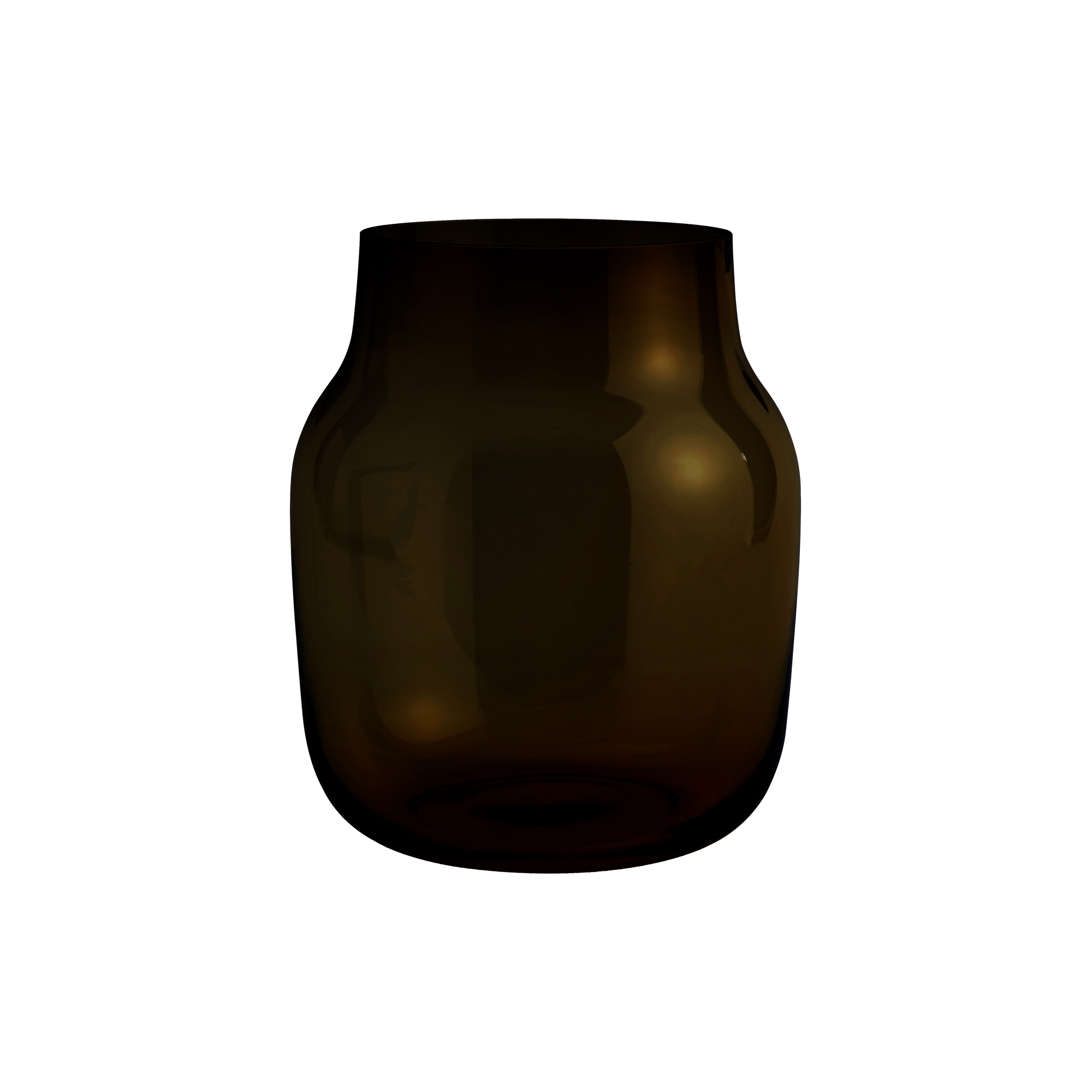 Muuto - Silent Vase, burnt orange - Ø20 cm
