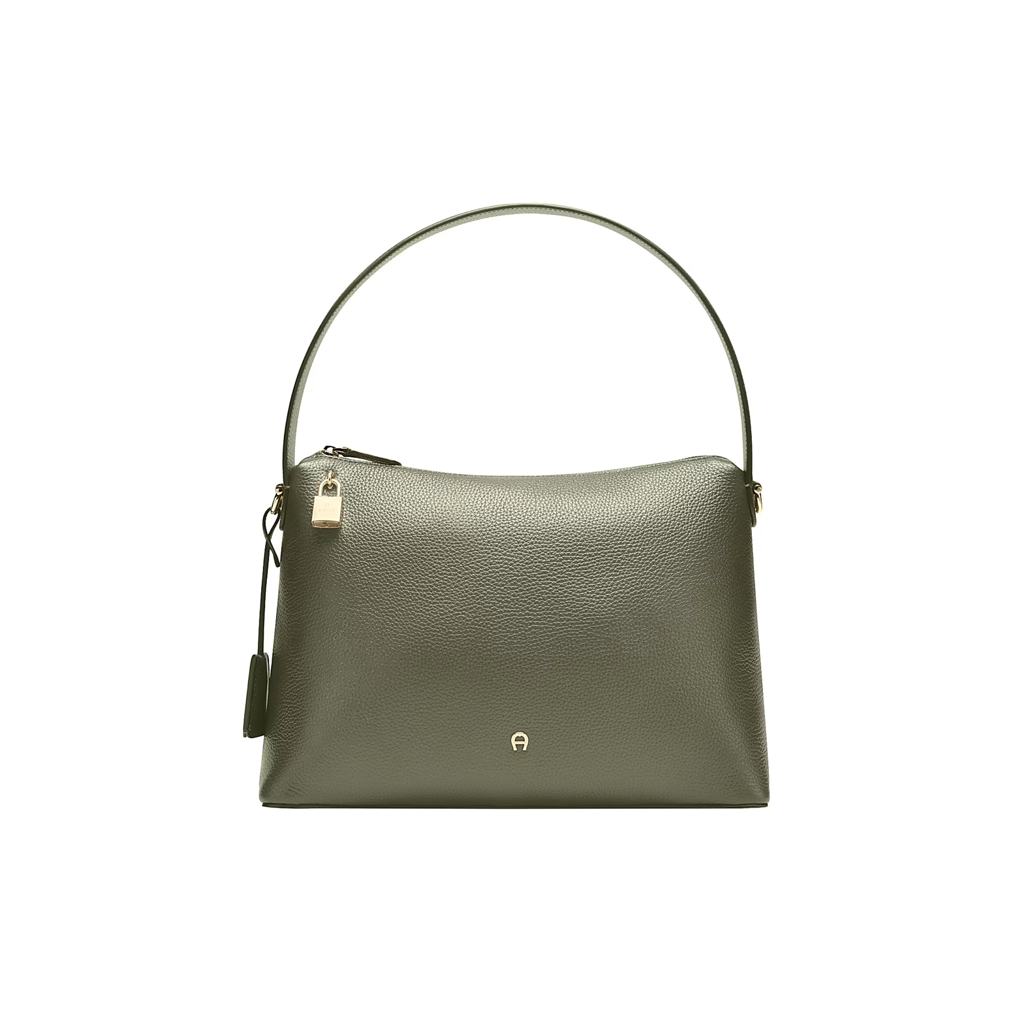 Aigner - Delia Hobo Bag M, moss green - M