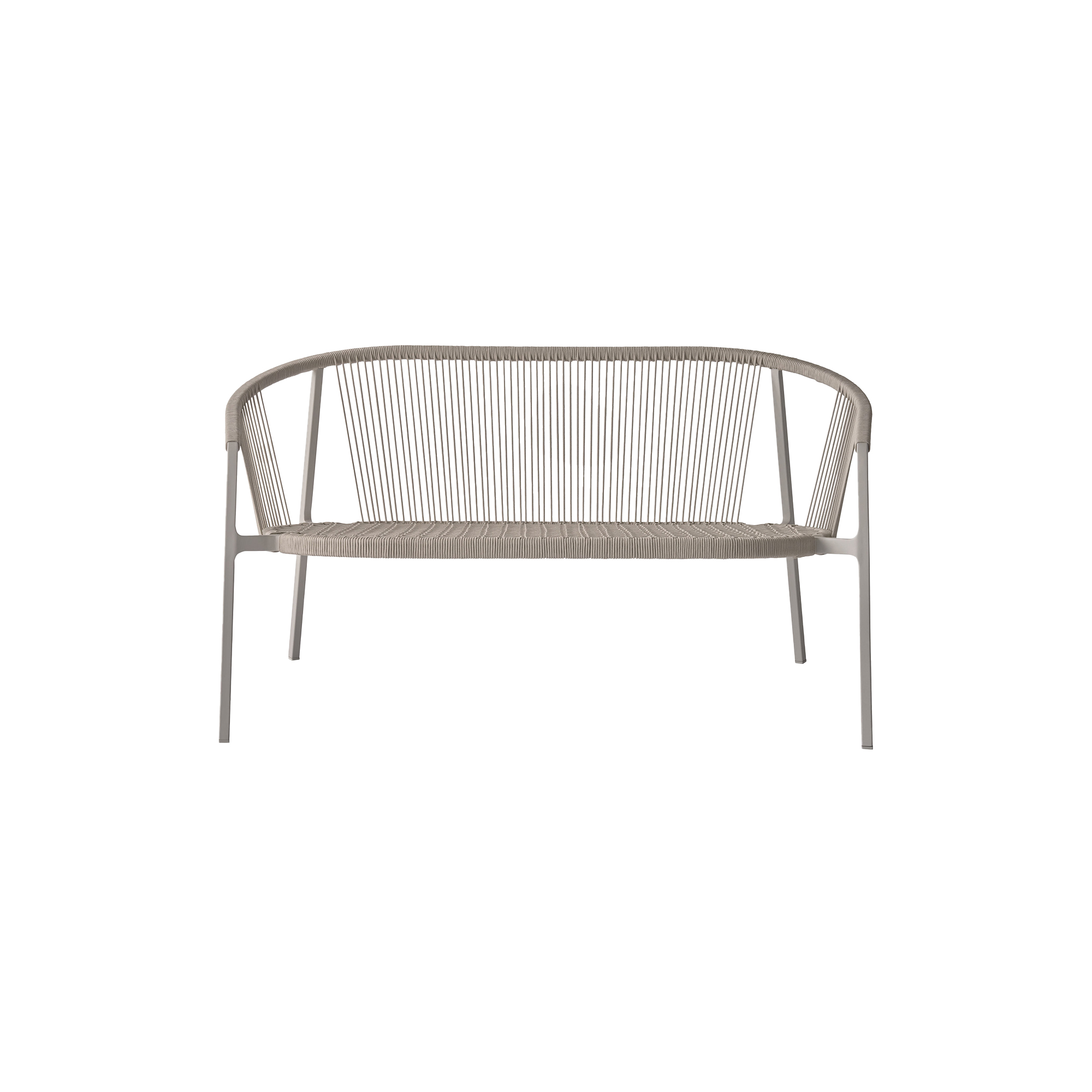 Vipp - VIPP721 Lagrasse Two Seater Sofa, light grey
