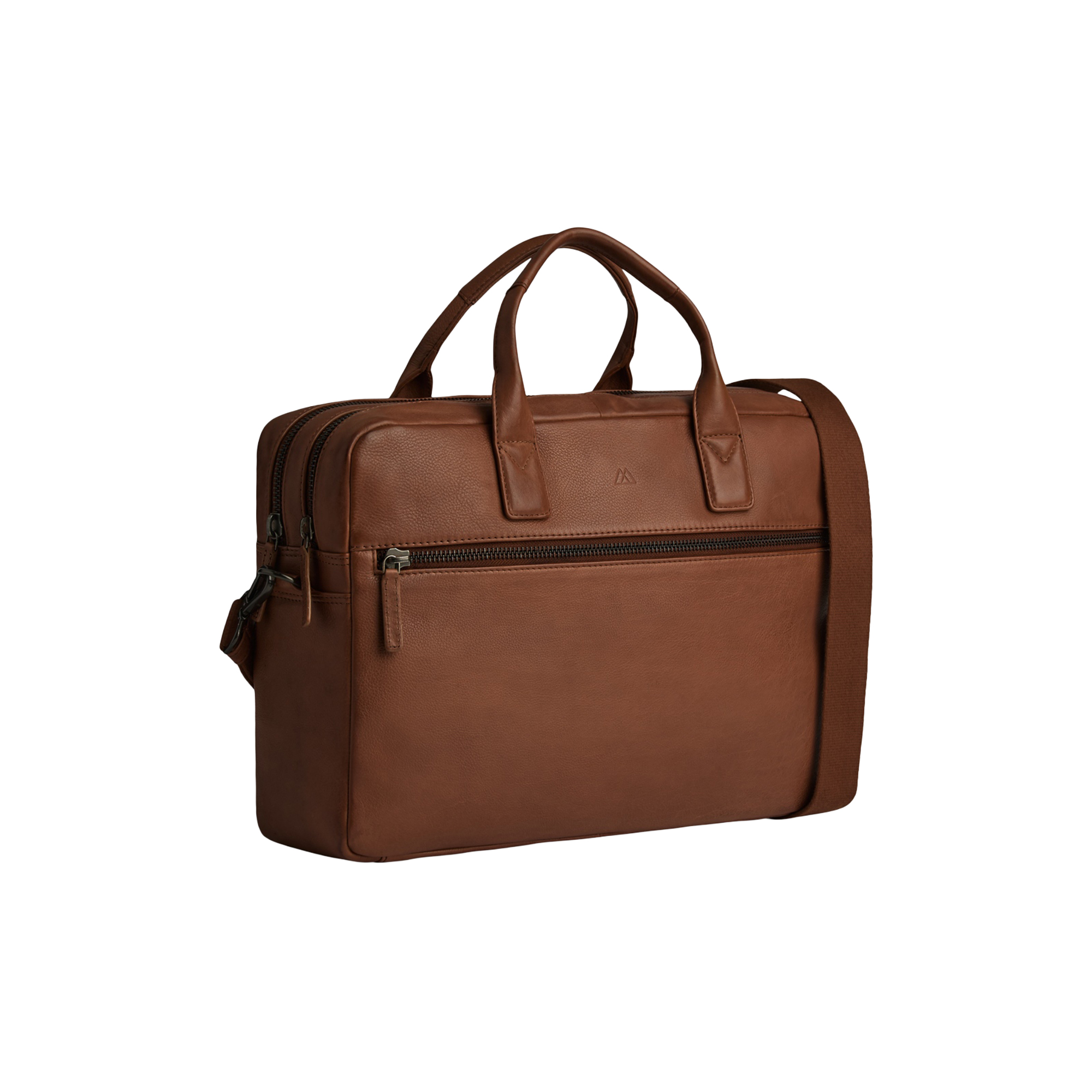 Markberg - KingstonMBG Laptop Bag, cognac