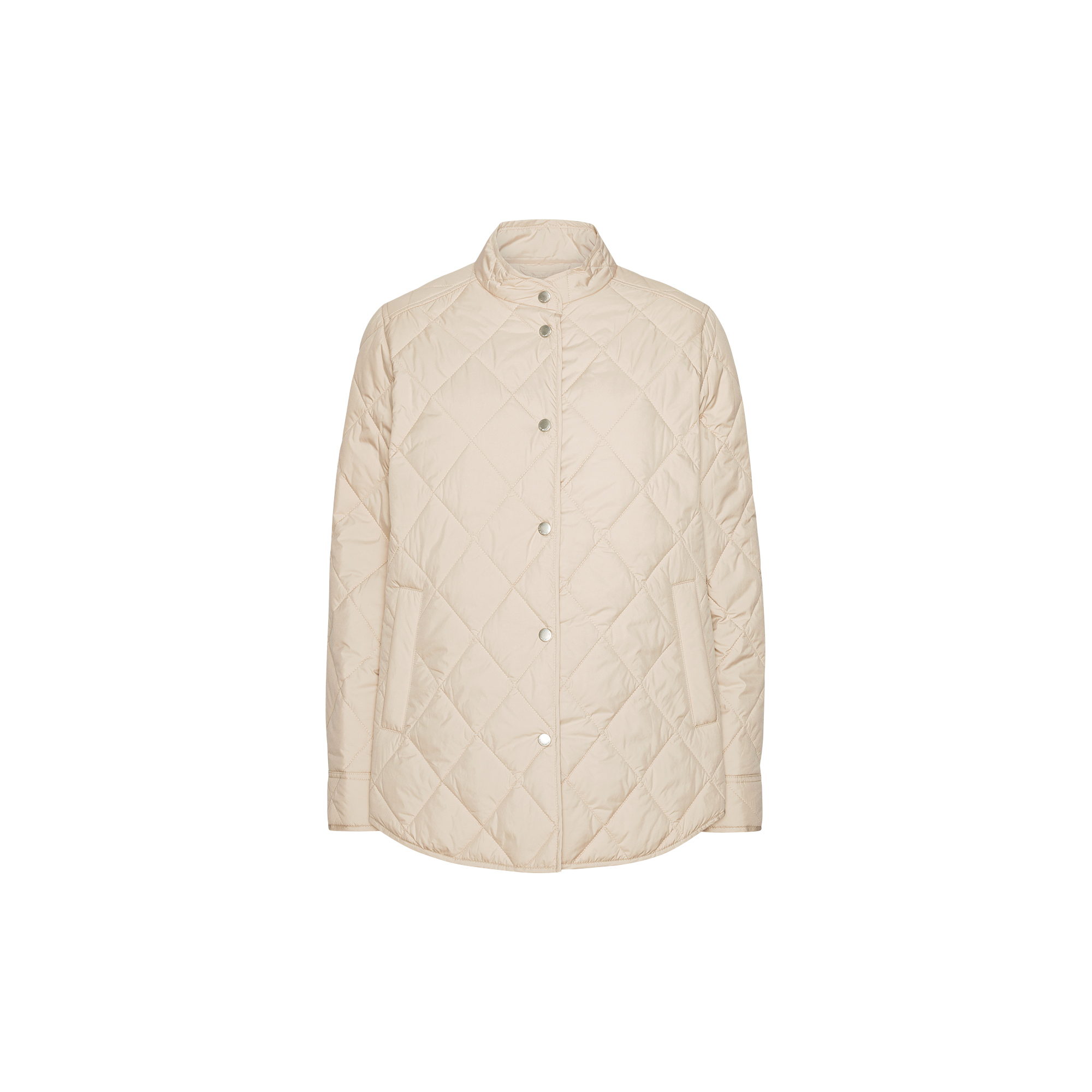 Ilse Jacobsen Hornbæk - Quilted Shirt Jacket, light camel - Str. 40