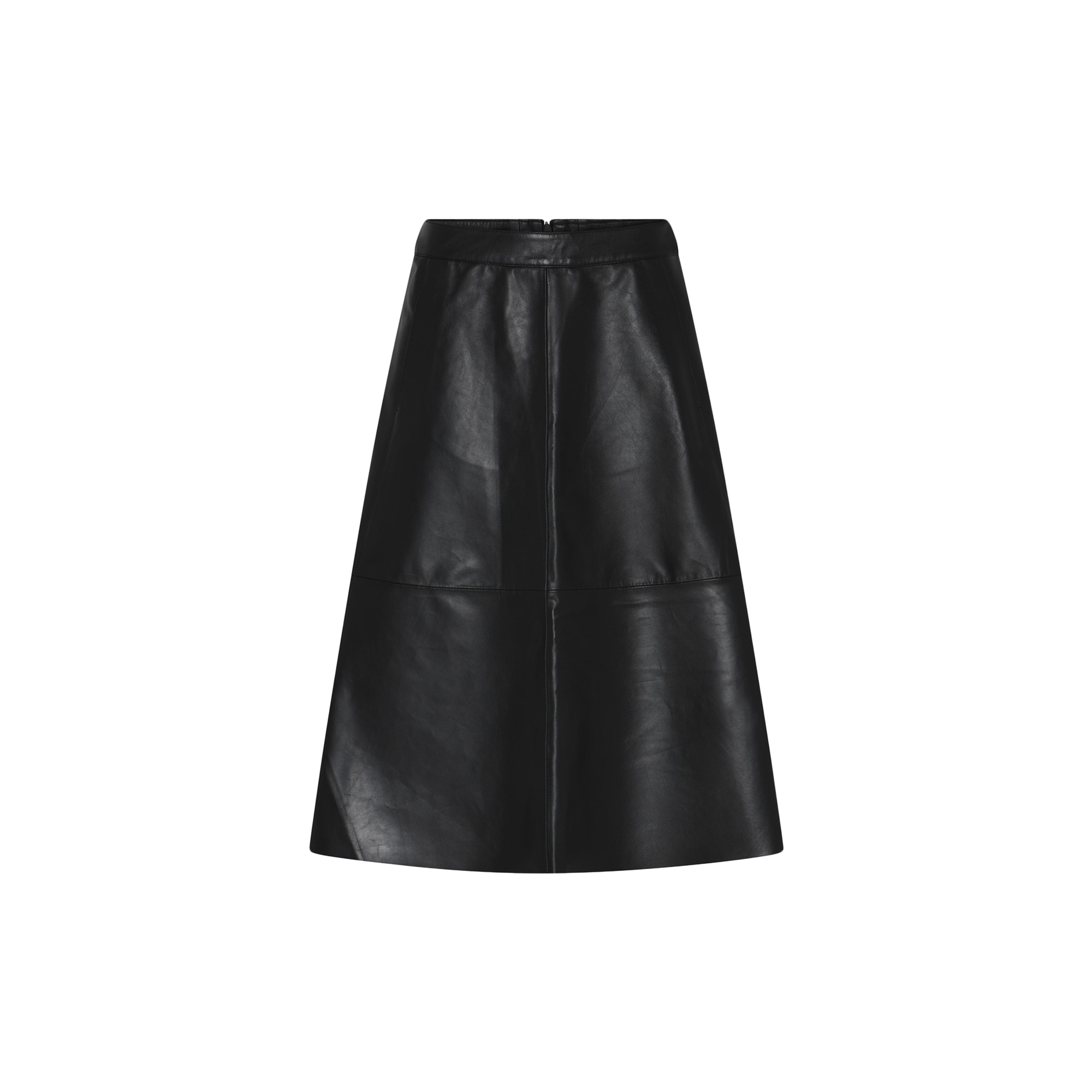 Bruuns Bazaar - SoftiBBIreni leather skirt, black - Str. 40