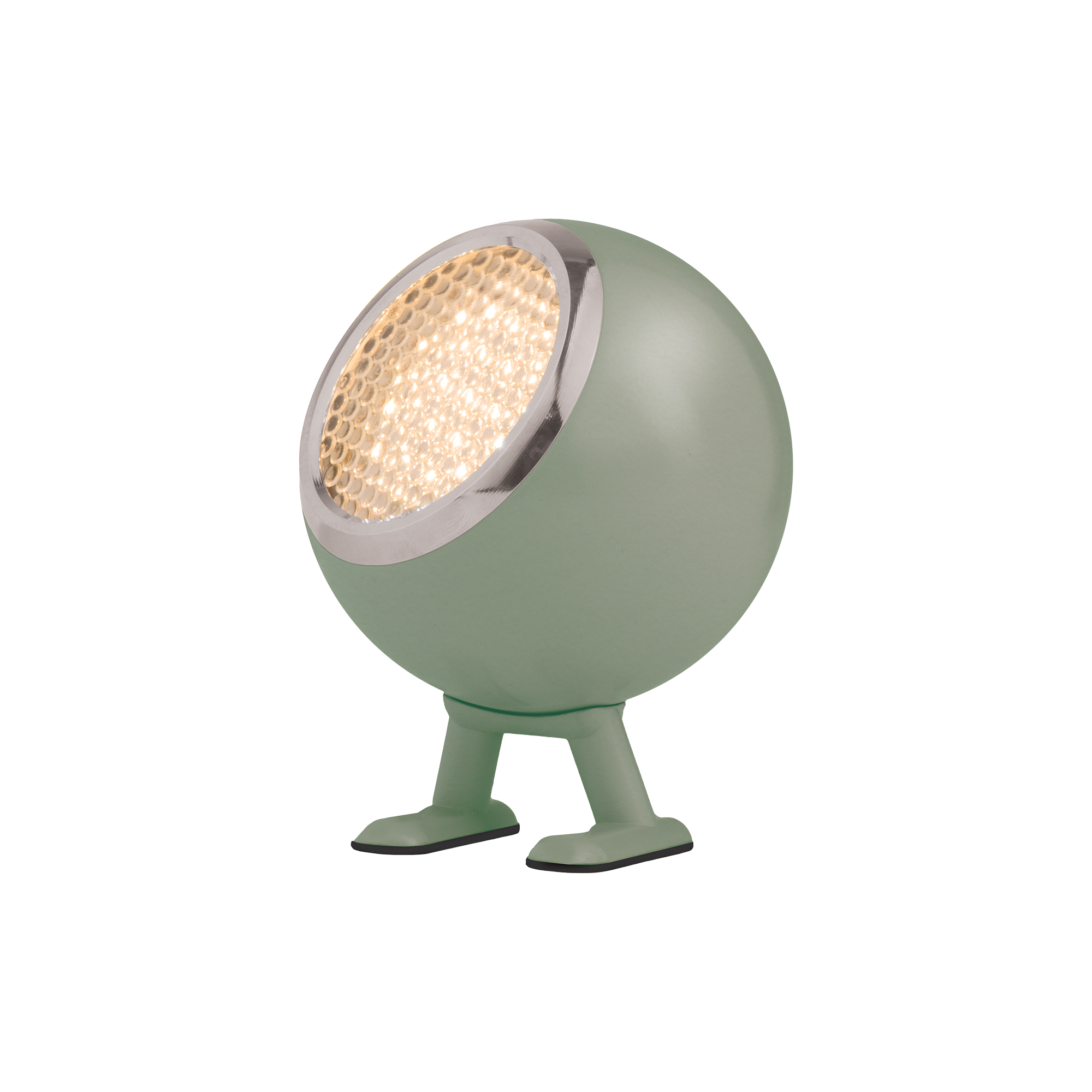Mr. Wattson - Norbitt LED Rechargeable Lamp, herby green
