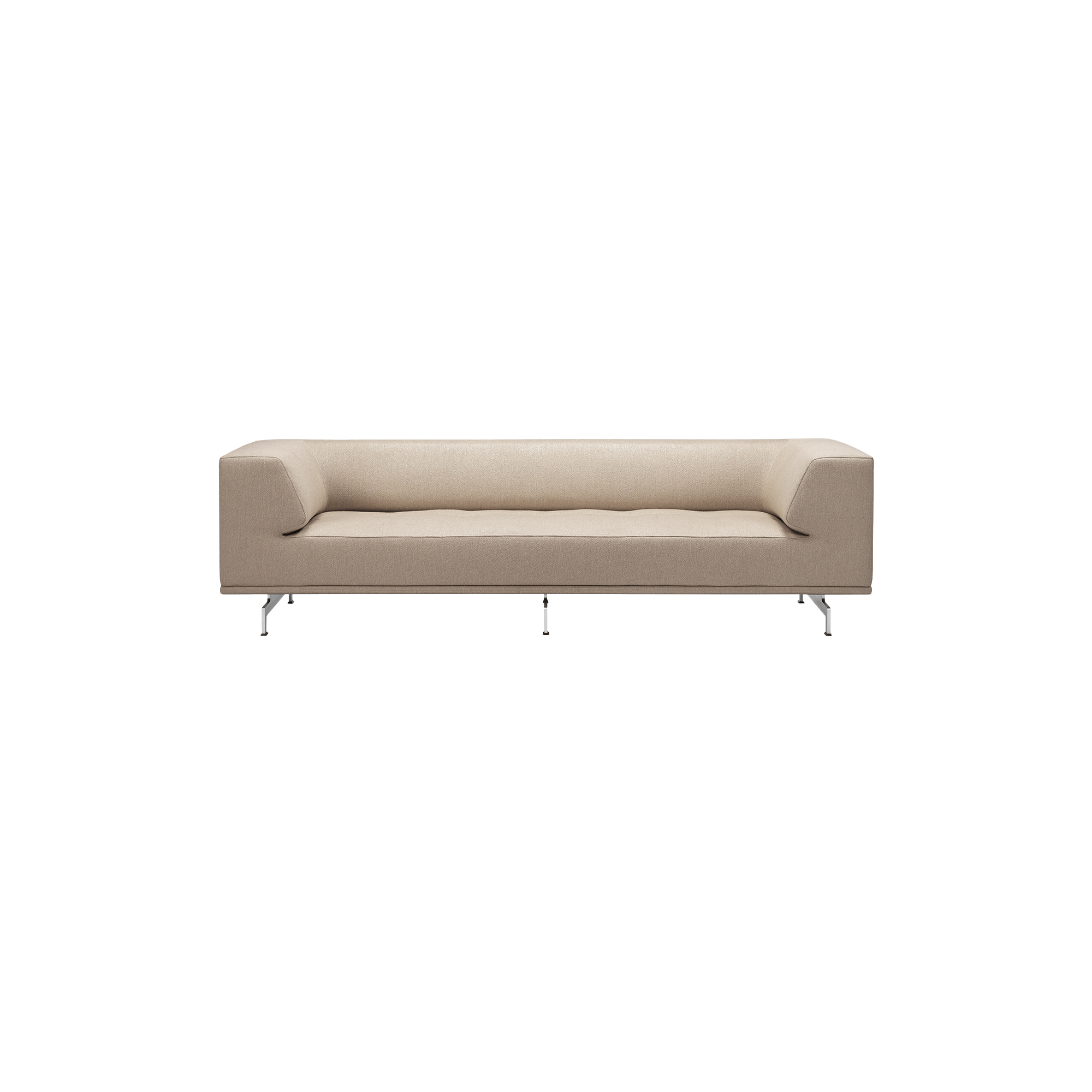 Fredericia Furniture - 4511 Delphi 3 pers. sofa, keiga 242/aluminium