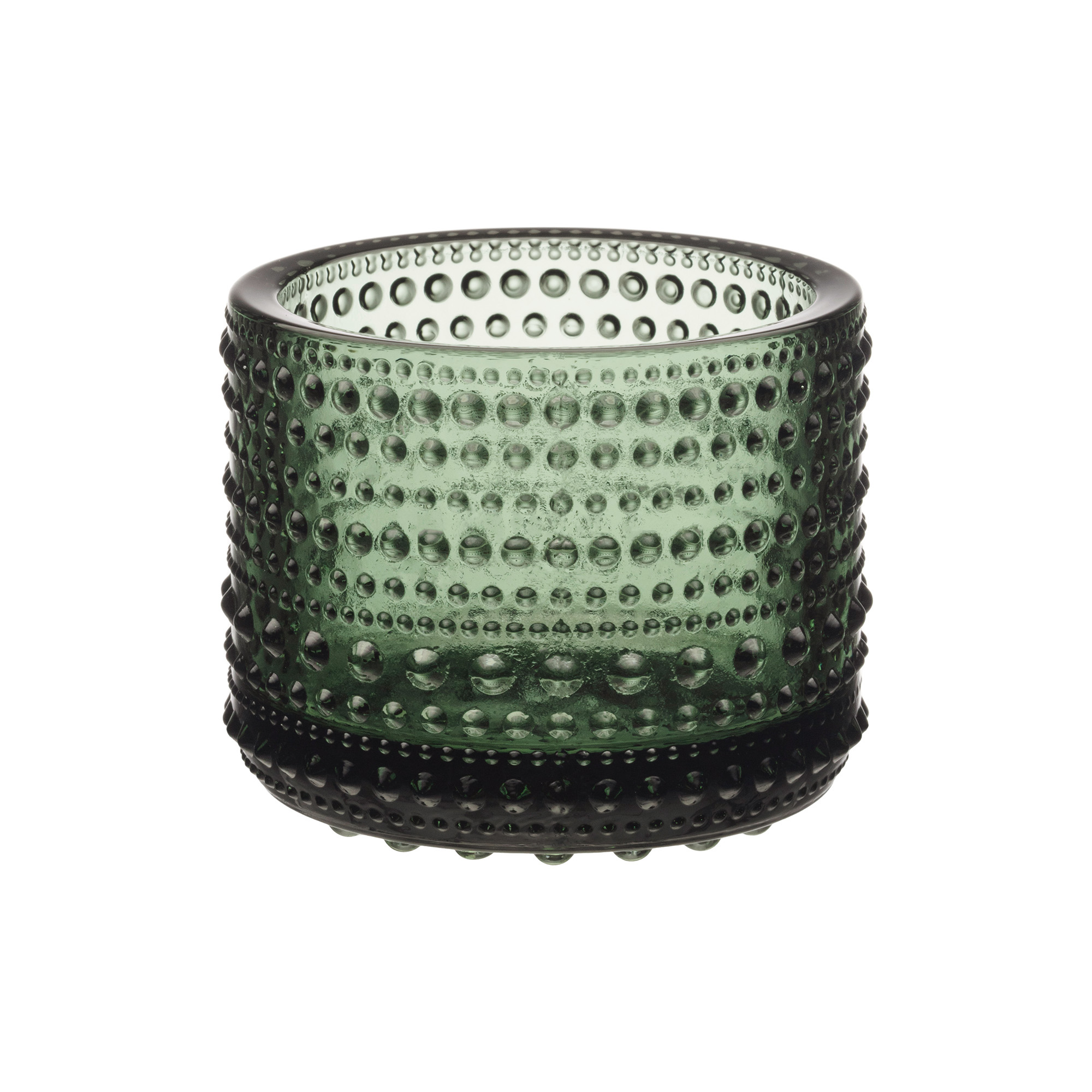 Iittala - Kastehelmi fyrfadsstage, pine green