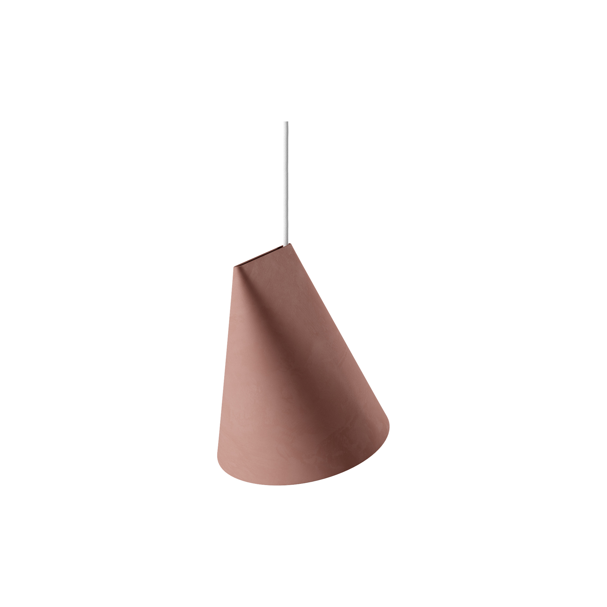 MOEBE - Ceramic Pendant, terracotta - Wide