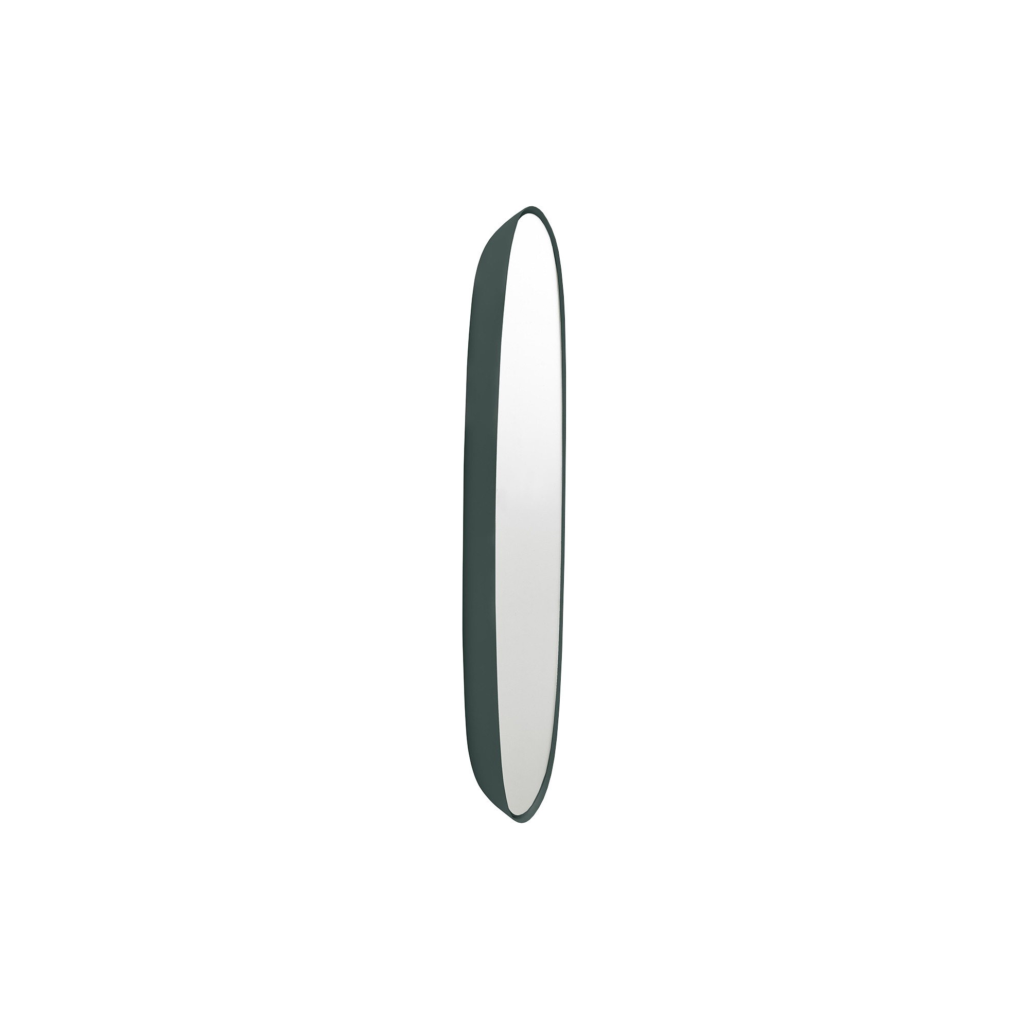Muuto - Framed Mirror, dark green/clear - Small