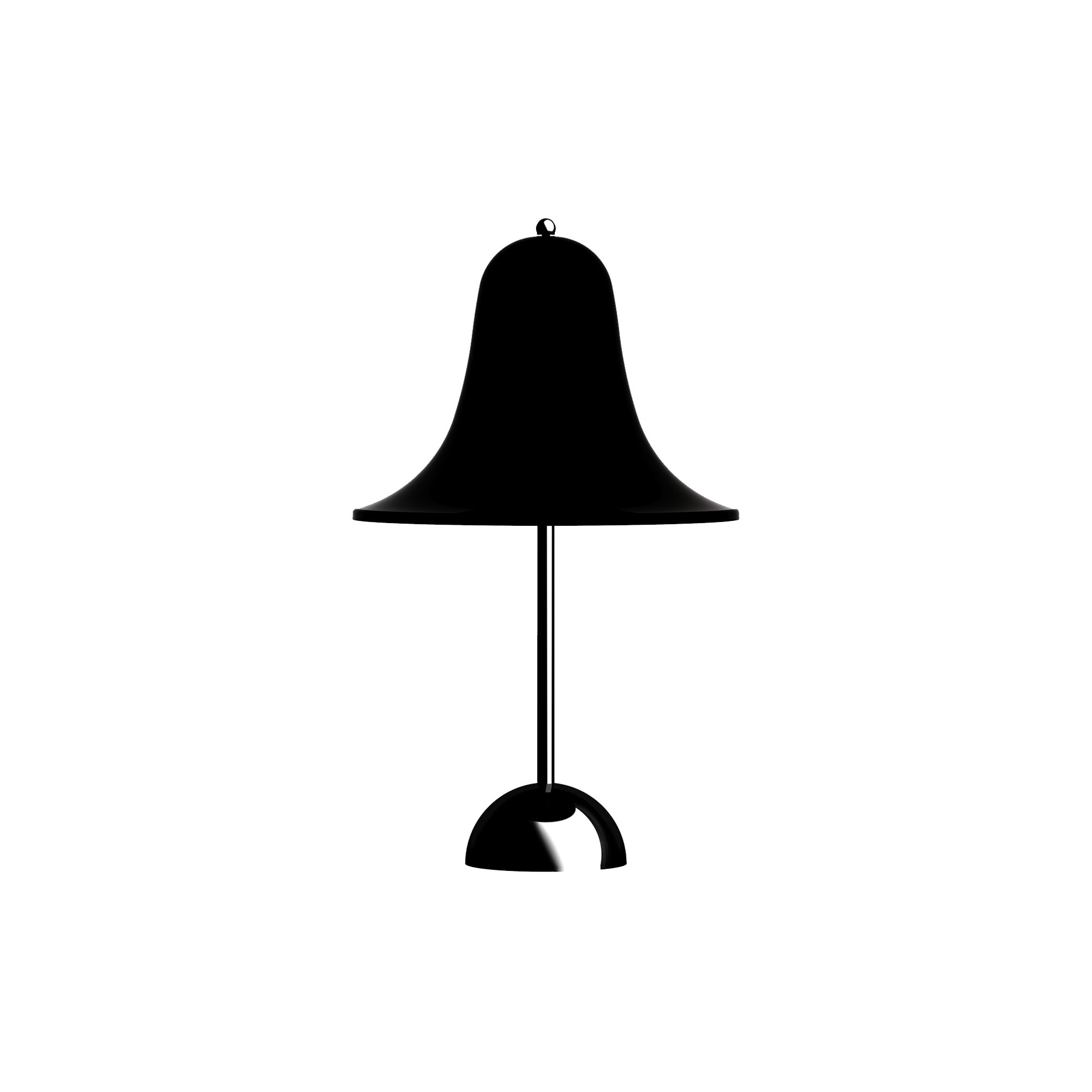 Verpan - Pantop Portable bordlampe, pitch brown