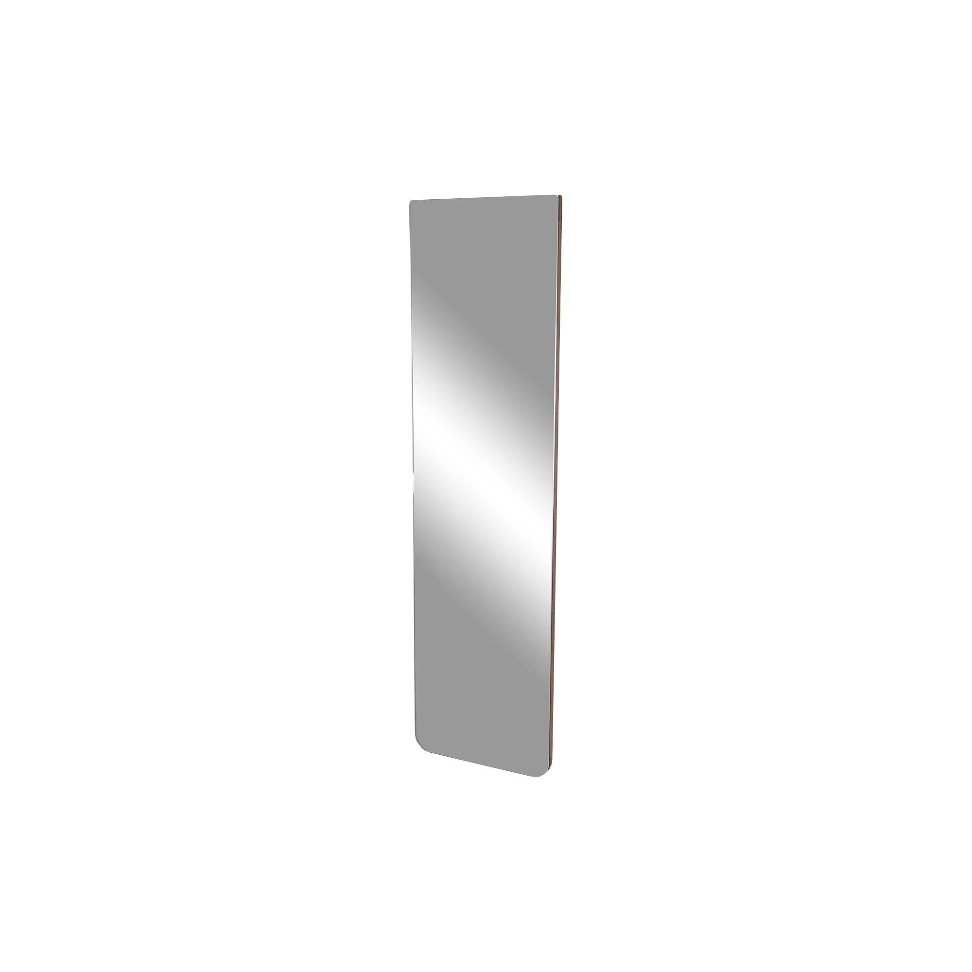 Bernh. Pedersen & Søn - BPS127 Hallway Mirror, oiled walnut, Hallway No. 127 - H: 140 x B: 38,5 x D: 2,4 cm.