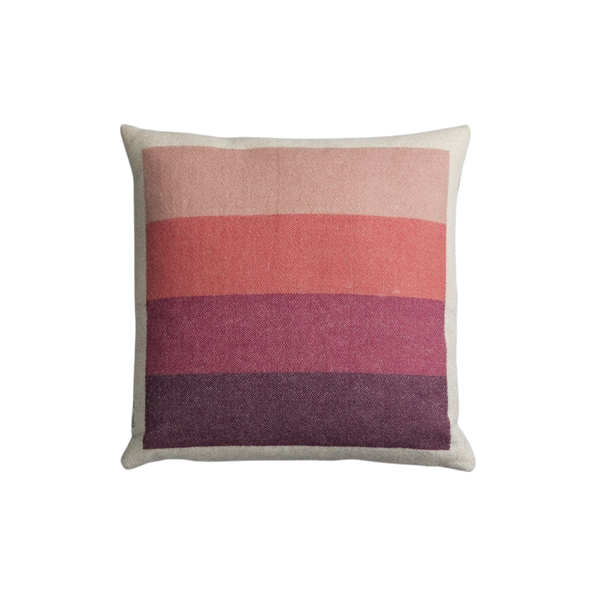 Røros Tweed - ÅSMUND BOLD Cushion, pink/green