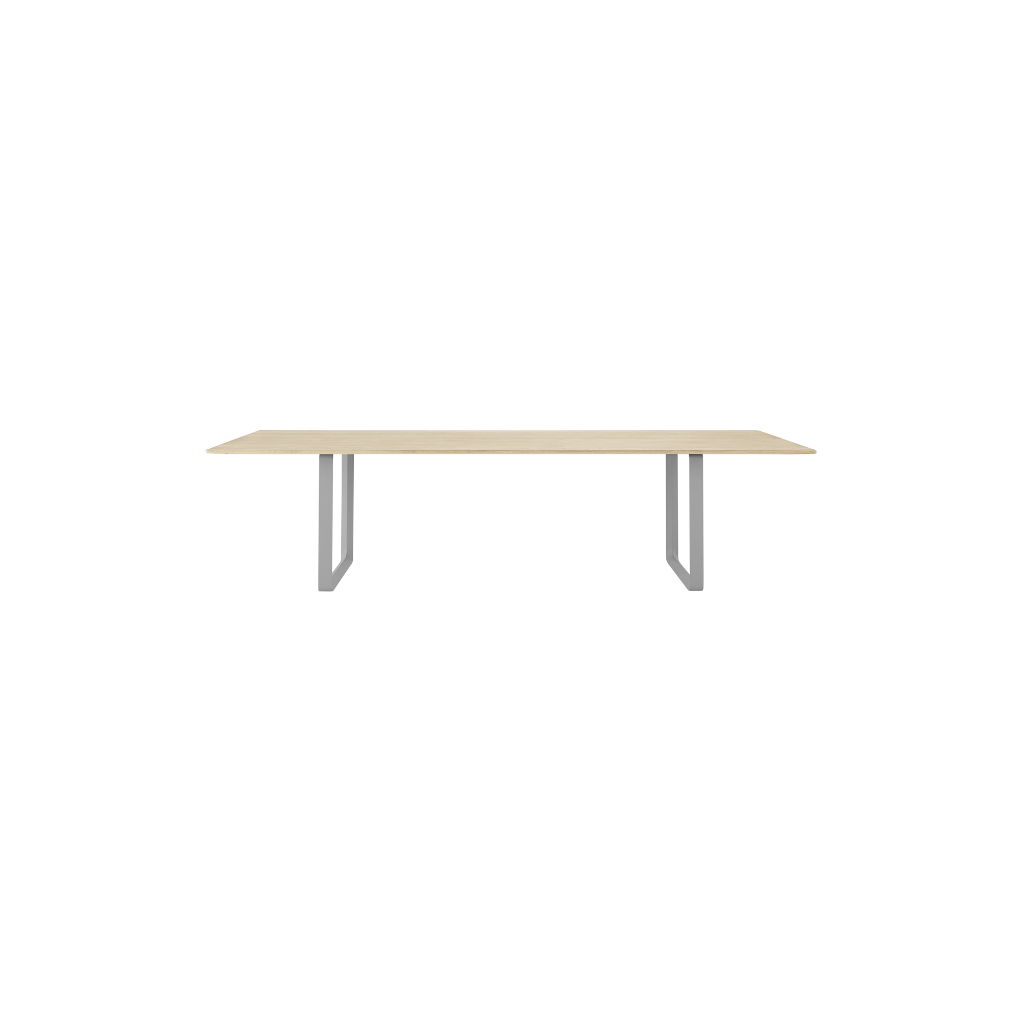 Muuto - 70/70 Table, solid oak/grey - 295x108 cm