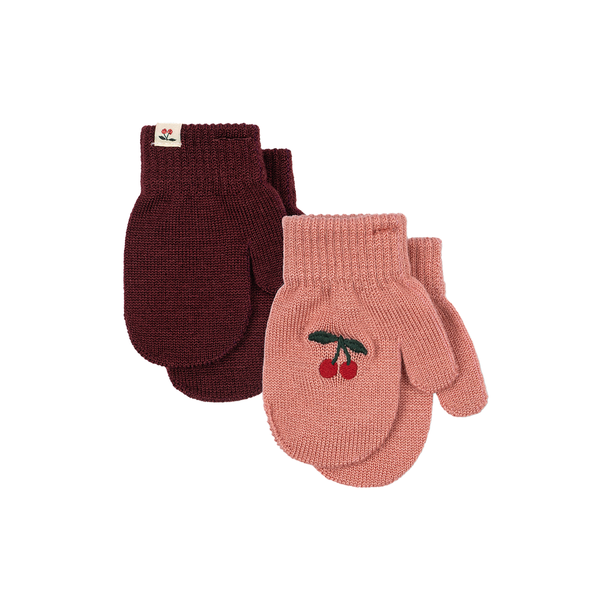 Konges Sløjd - 2 Pack Filla Mittens, sorbet - One-size