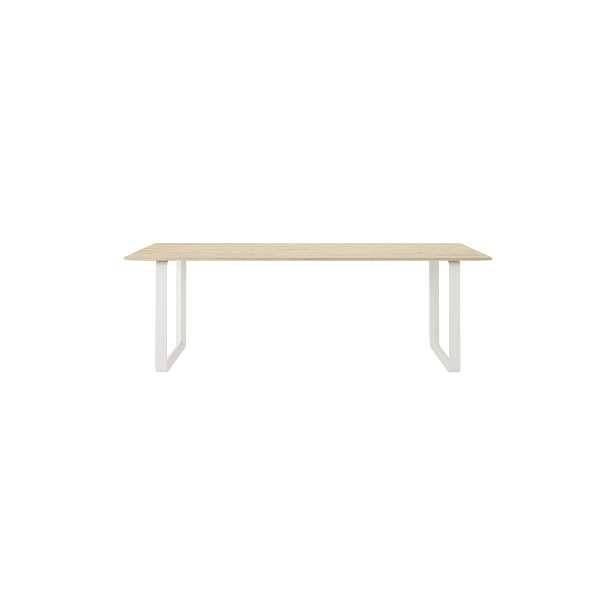 Muuto - 70/70 Table, solid oak/white - 225x90 cm
