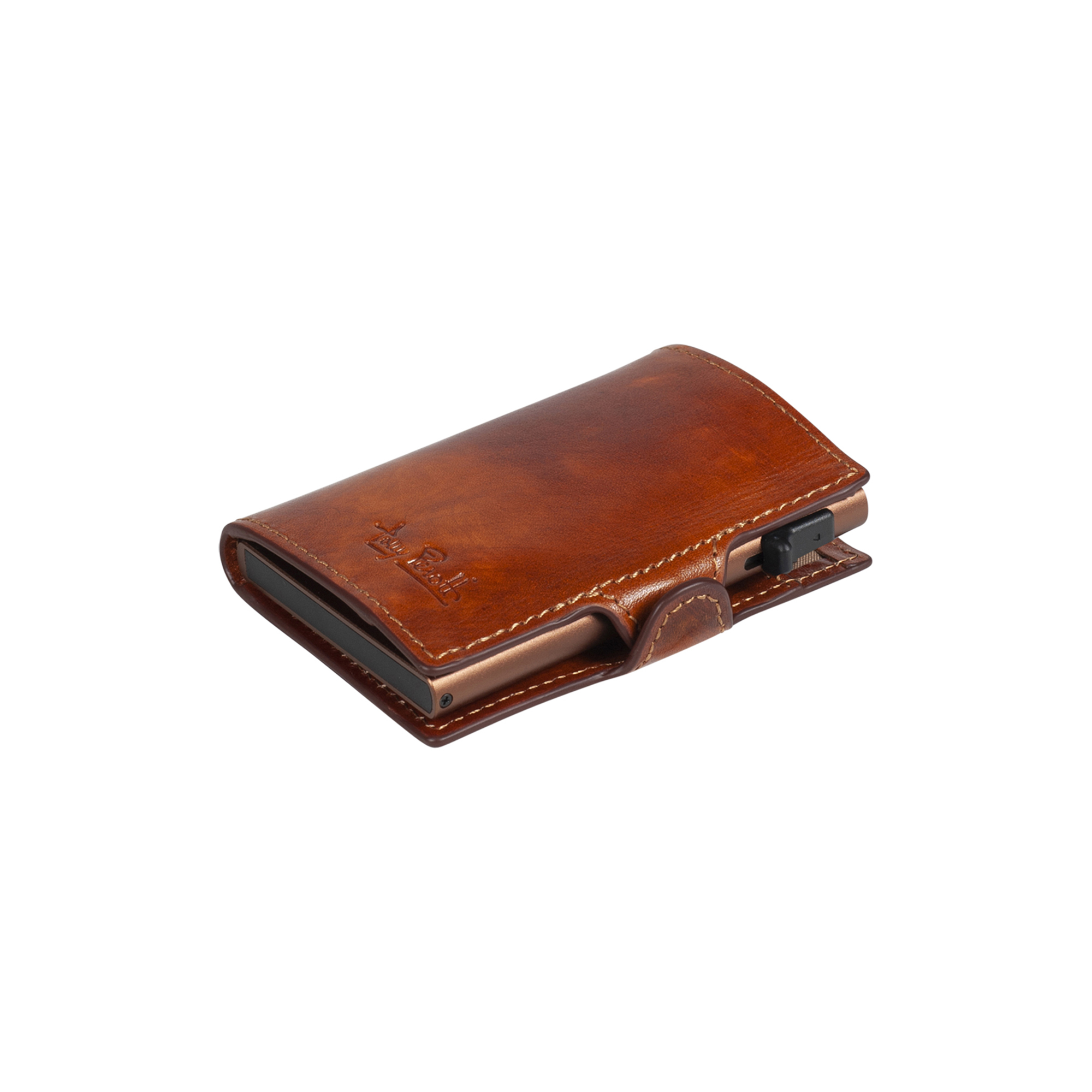 Tony Perotti - Furbo Van Gogh Cardholder, cognac