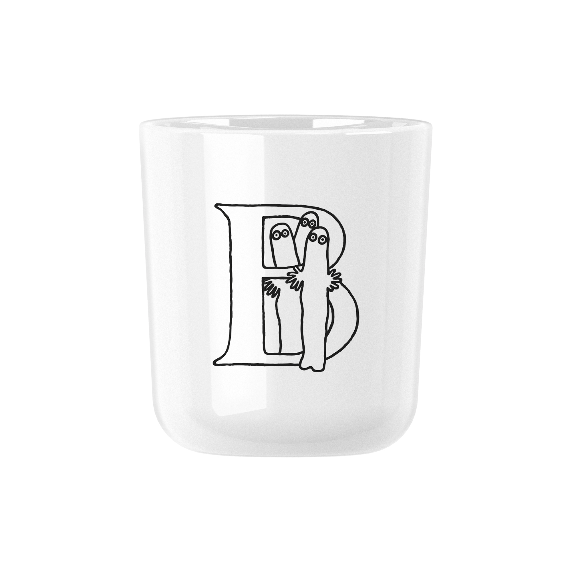 RIG-TIG - Moomin ABC kop B, moomin white - B