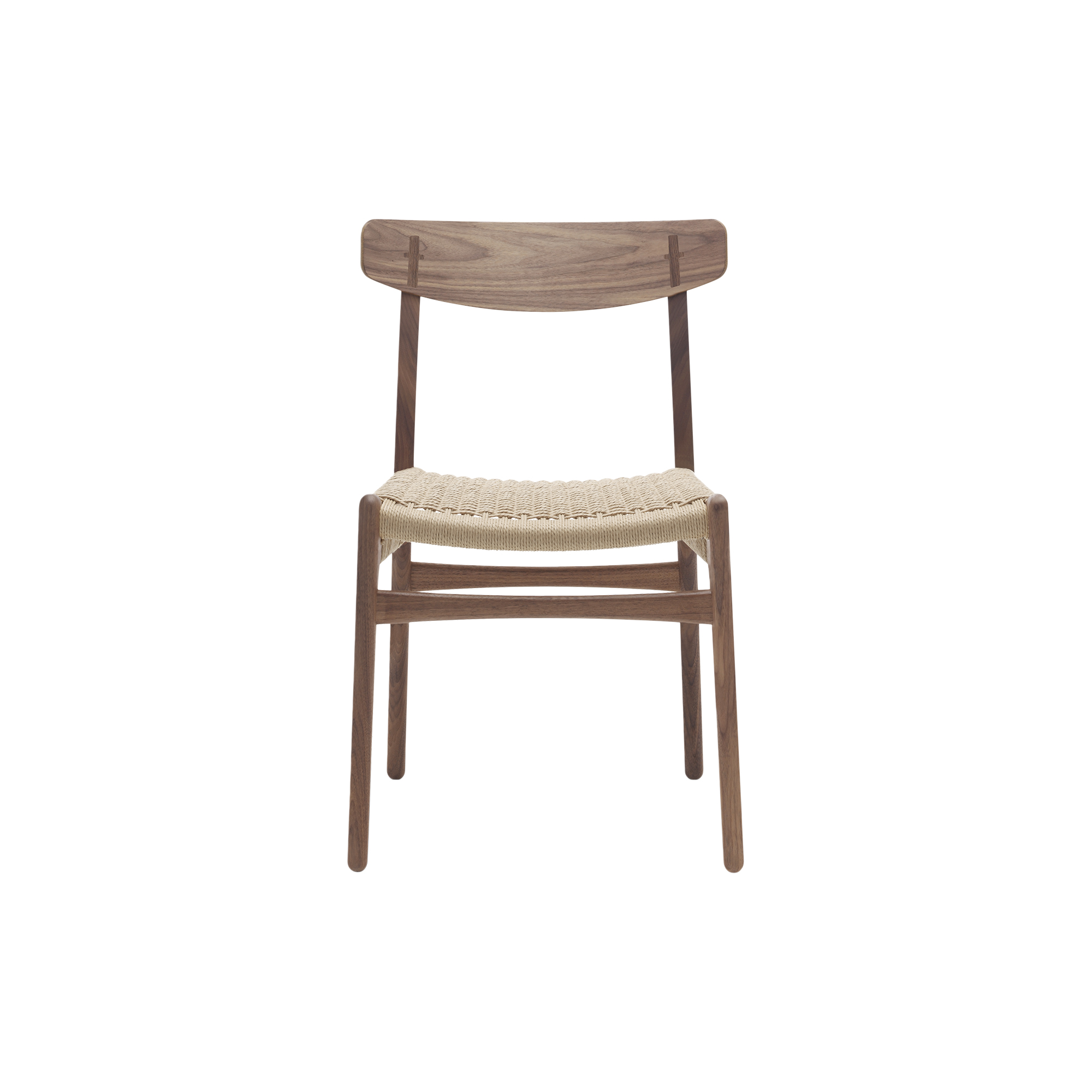 Carl Hansen & Søn - CH23 spisebordsstol, olieret valnød/natur - H: 78,6 x B: 50,3 x D: 50,3 cm.