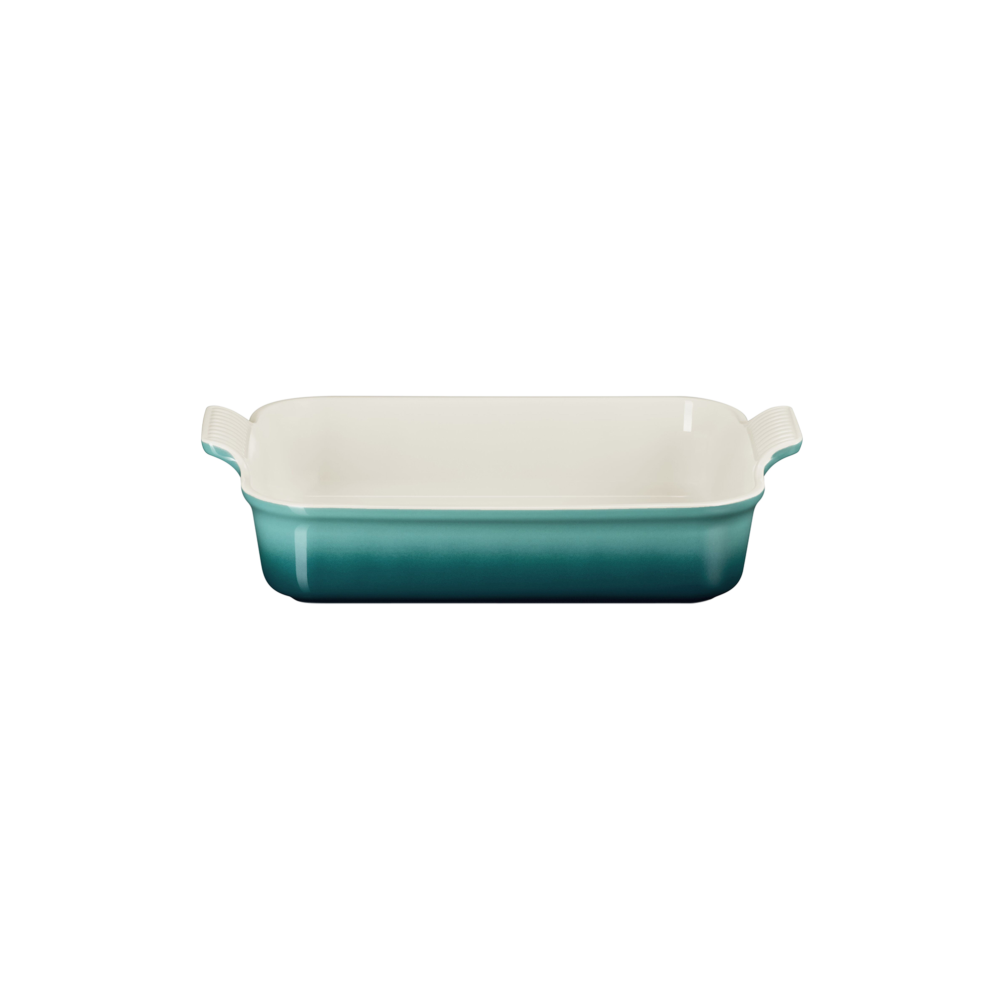 Le Creuset - Heritage rektangulært fad 32 cm, bleu riviera - 32 cm
