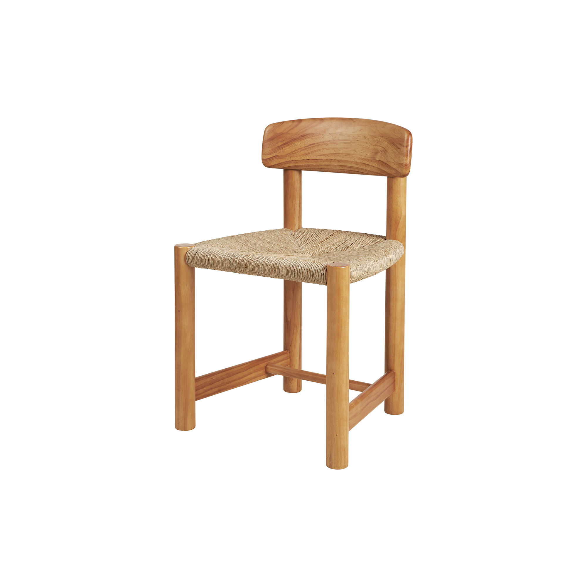 GUBI - Daumiller Side Chair, golden pine