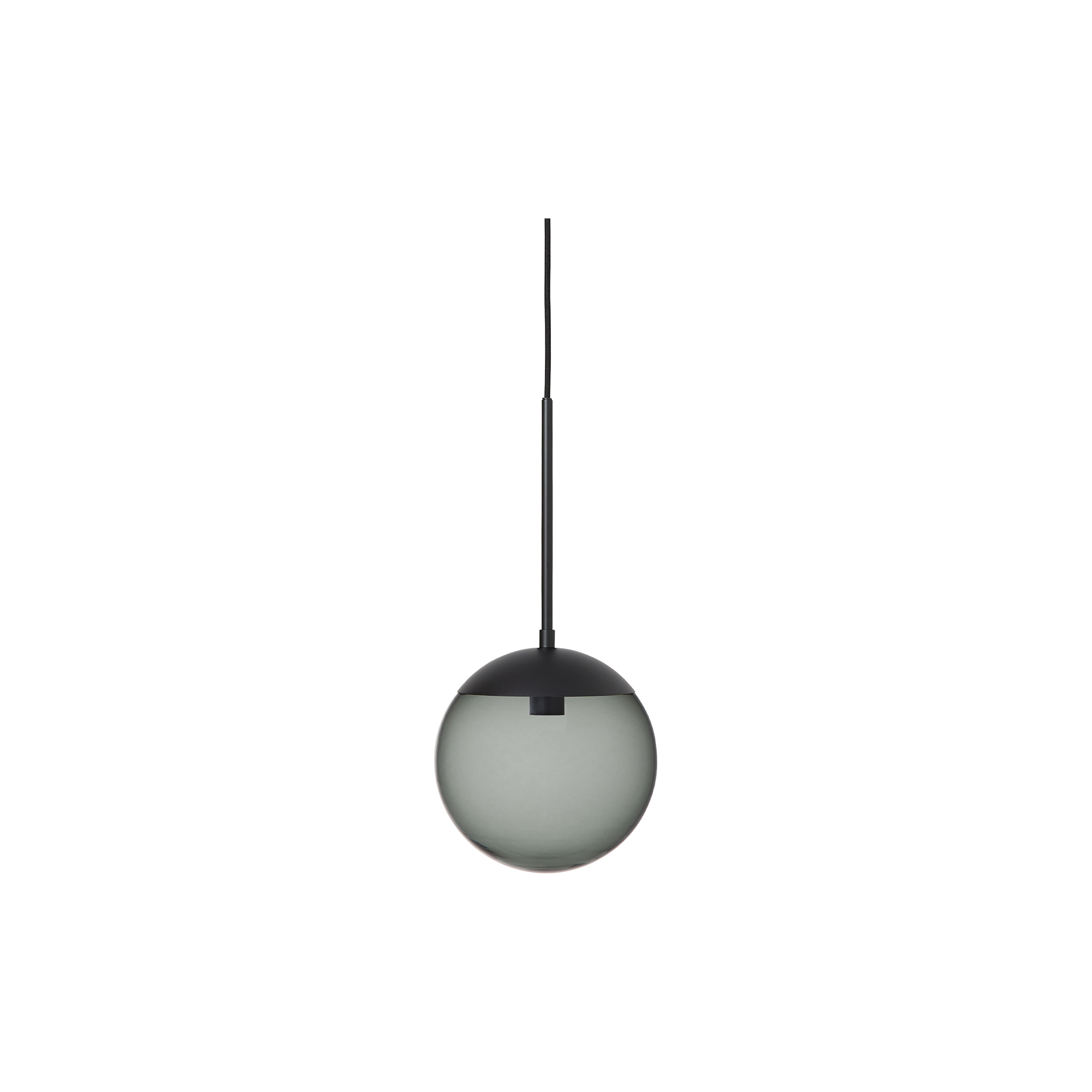 Rubn - Lord 1 Pendant, black/smoke