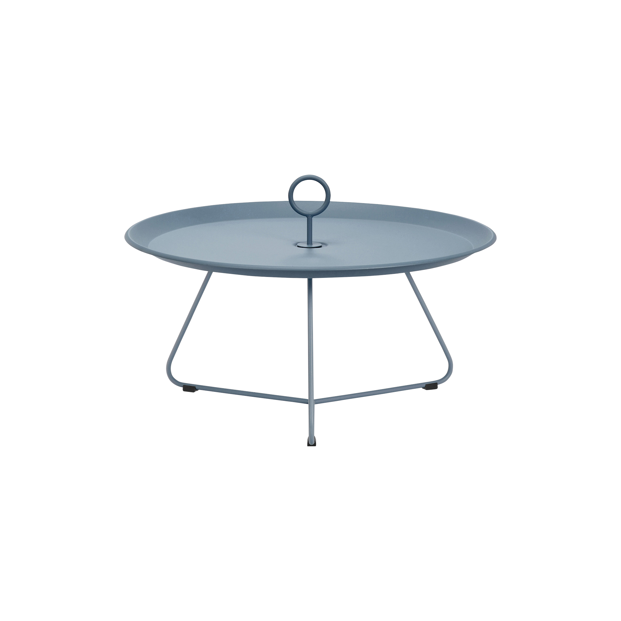 HOUE - EYELET bakkebord, midnight blue - H: 35 x Ø 70 cm.
