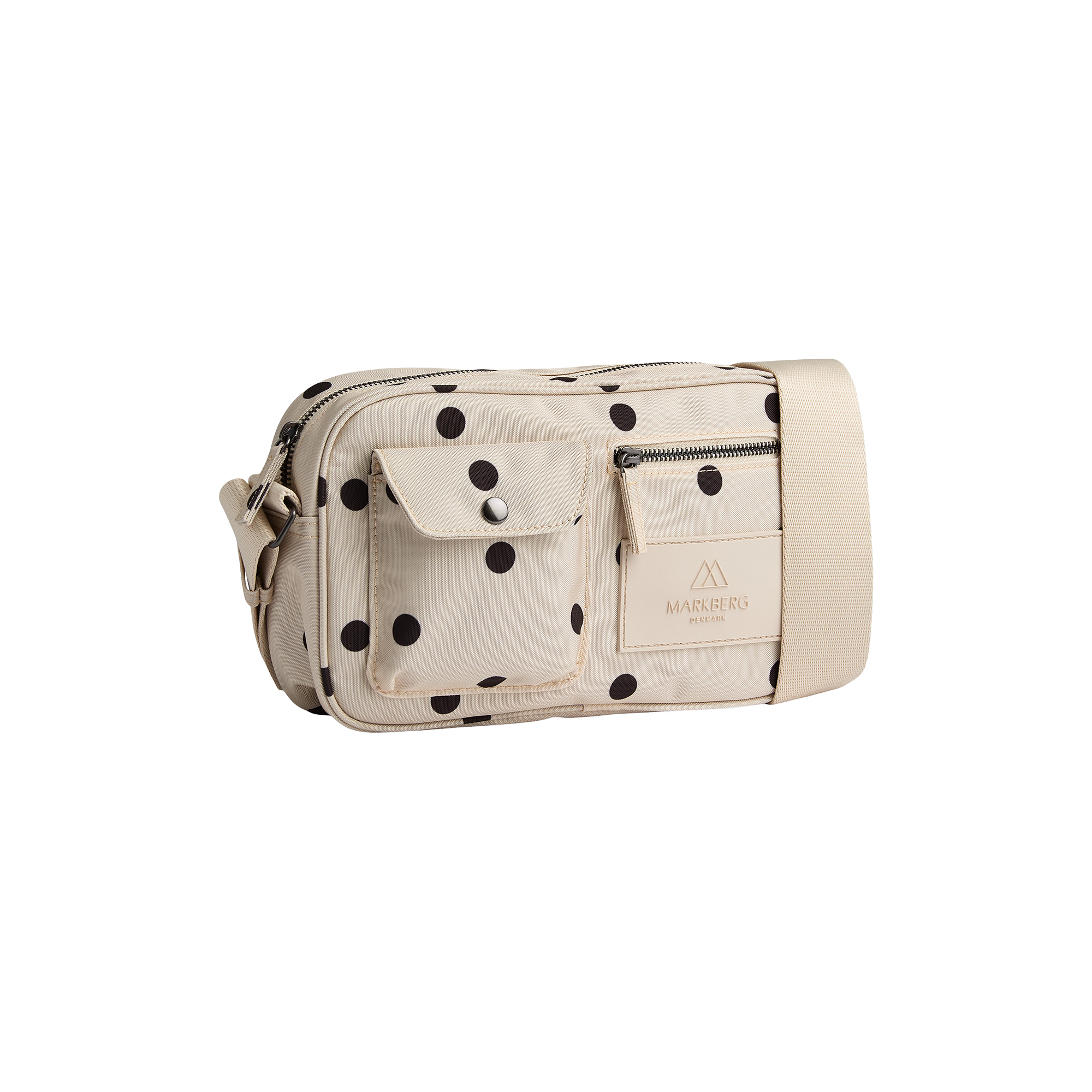 Markberg - DarlaMBG Crossb. Monochrome, polka dot, creme