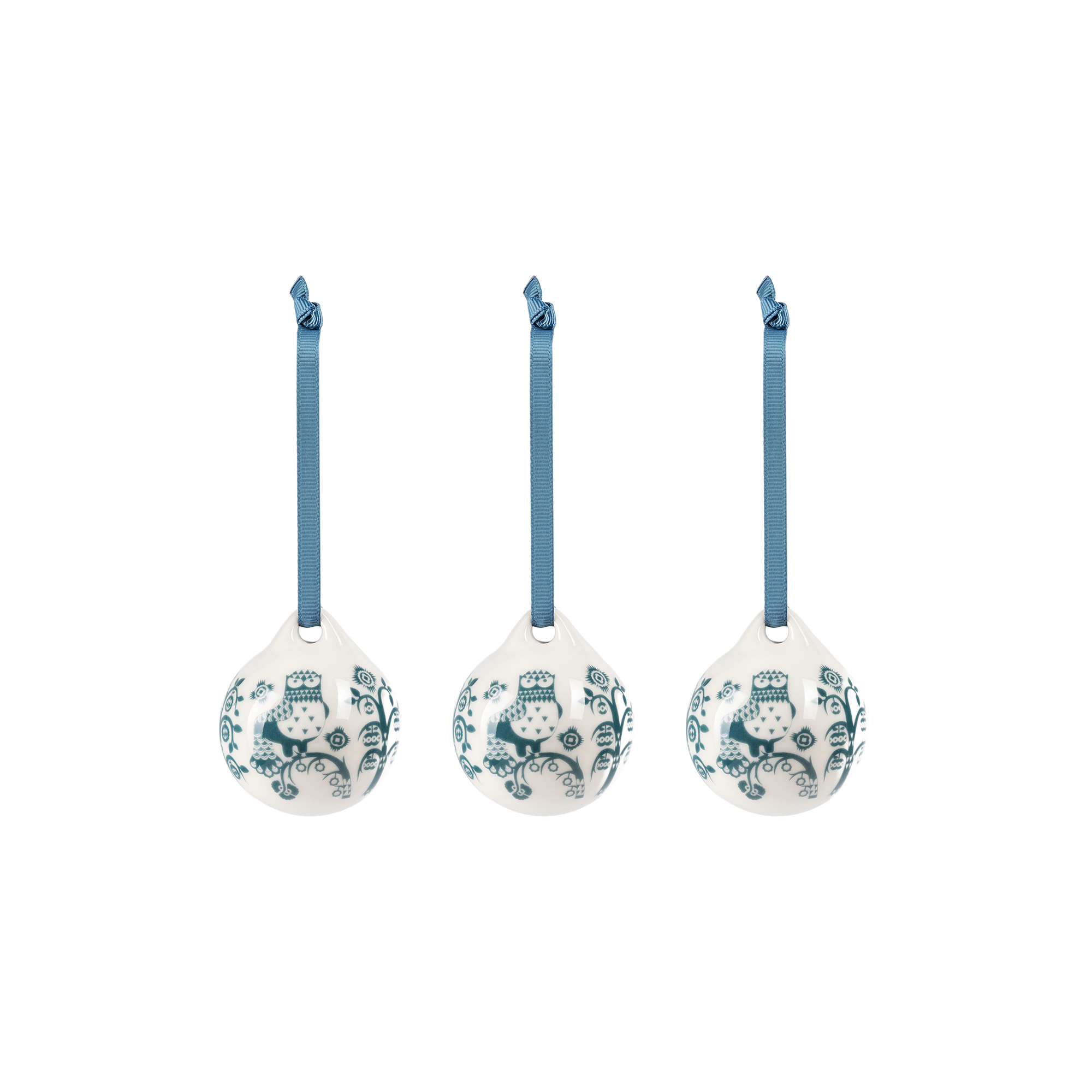 Iittala - Taika ornamenter 3 stk., stålblå