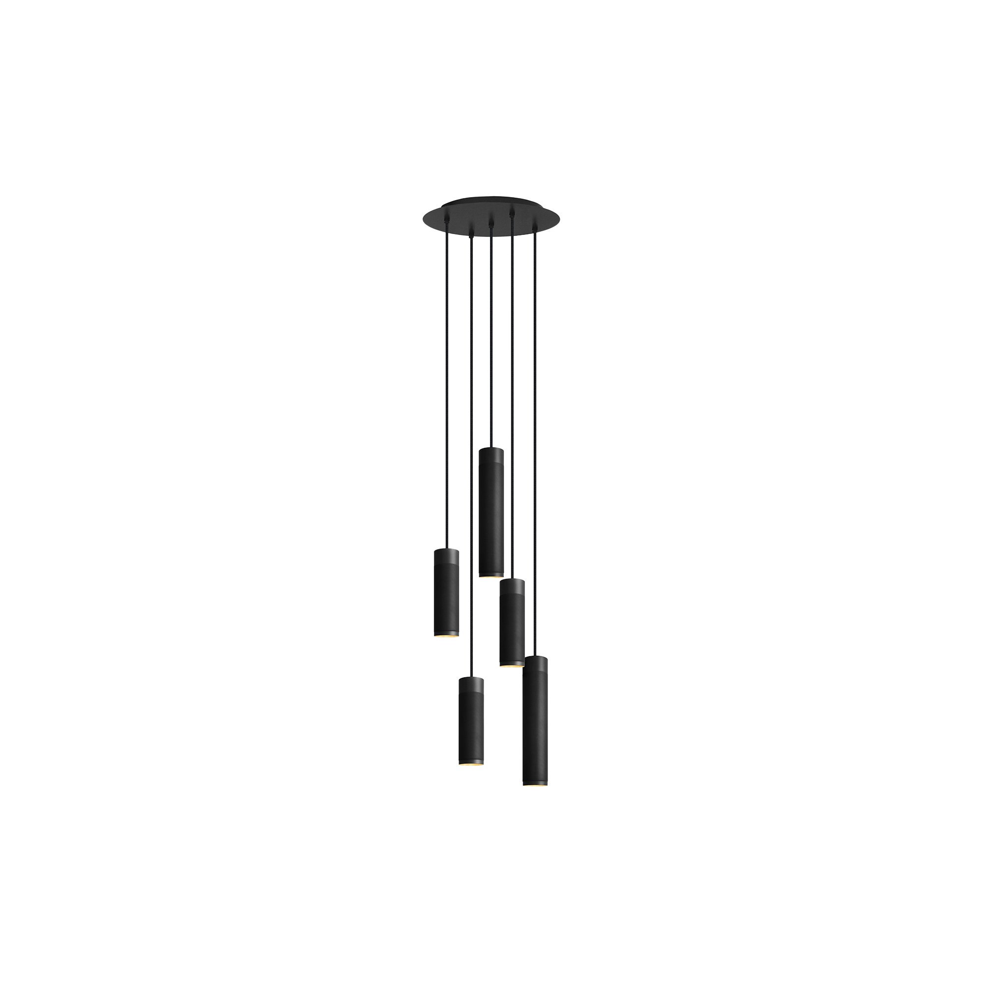 Thorup Copenhagen - Patrone Cluster Ceiling Lamp Large, black-browned brass