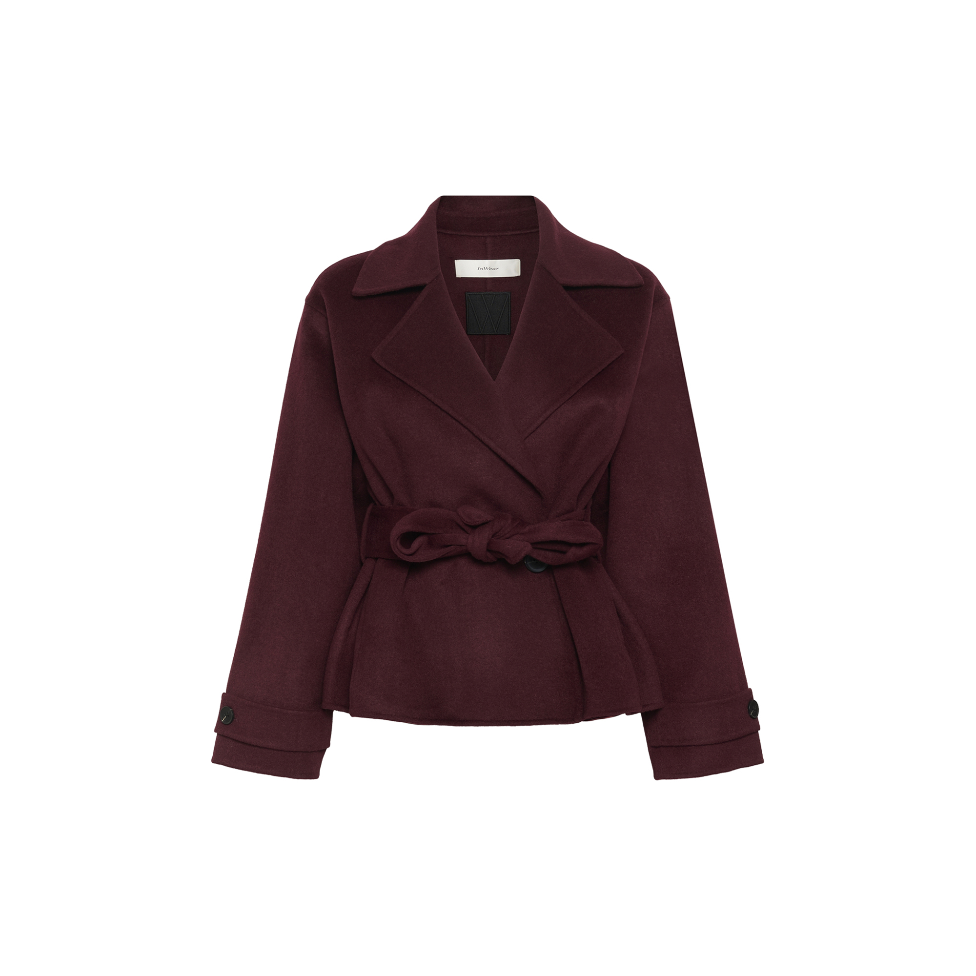 InWear - ZILLAIW SHORT COAT, zinfandel - Str. 44