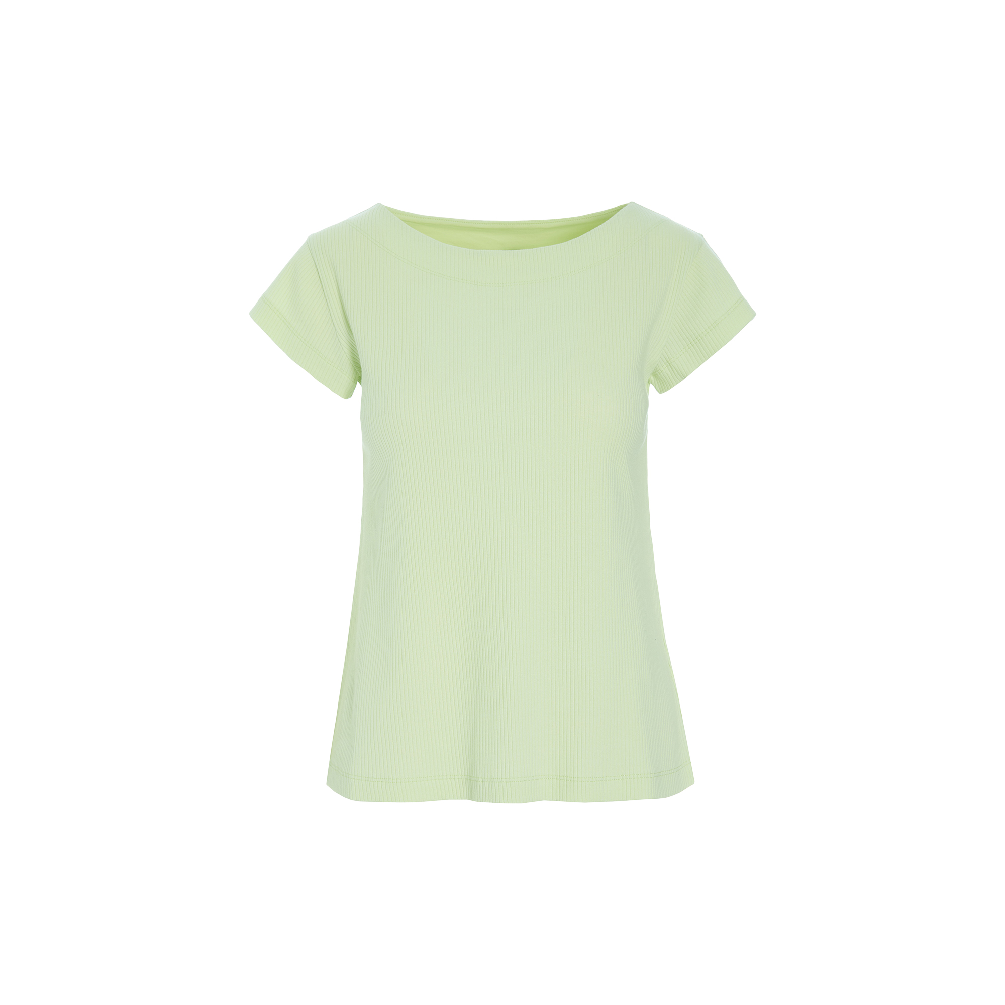 BITTE KAI RAND - Naibu rib t-shirt, lime cream - Str. S