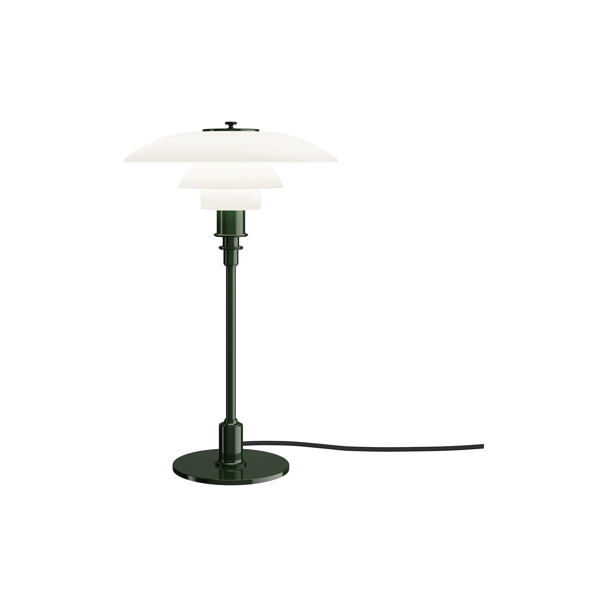Louis Poulsen - PH 3/2 Bordlampe, glossy deep green