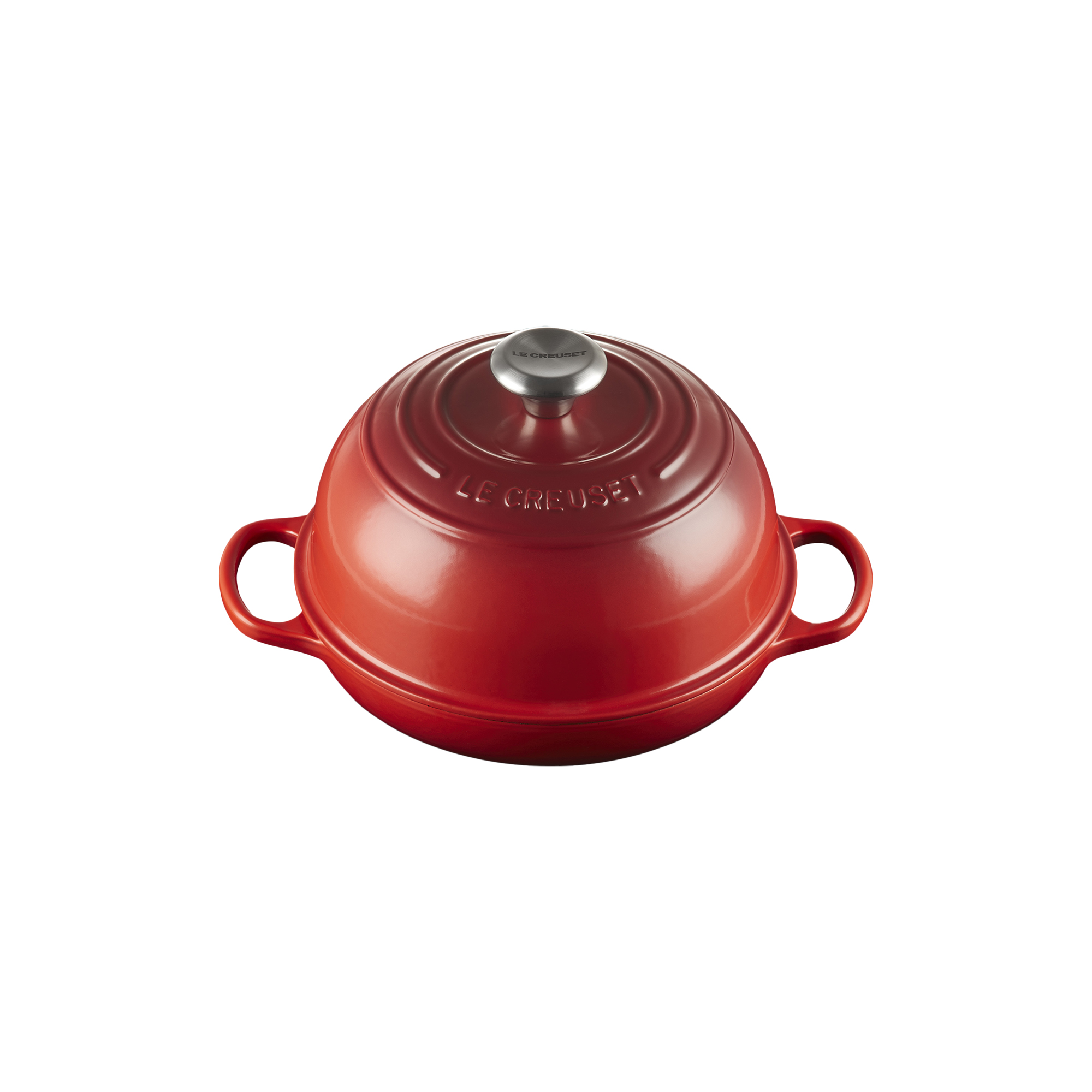 Le Creuset - Signature støbejern brødform 24 cm, cerise - Ø24 cm