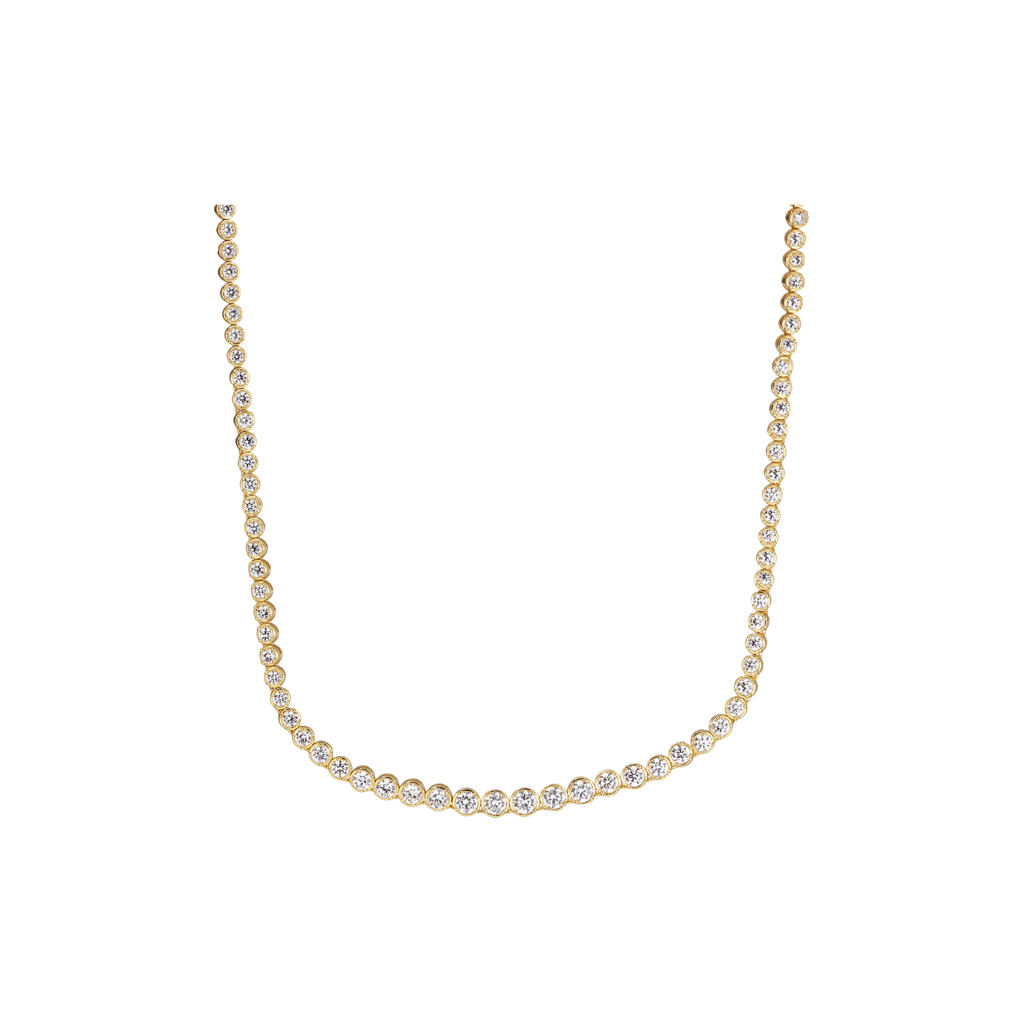 Alura Copenhagen - ECLIPSE NECKLACE 06, gold