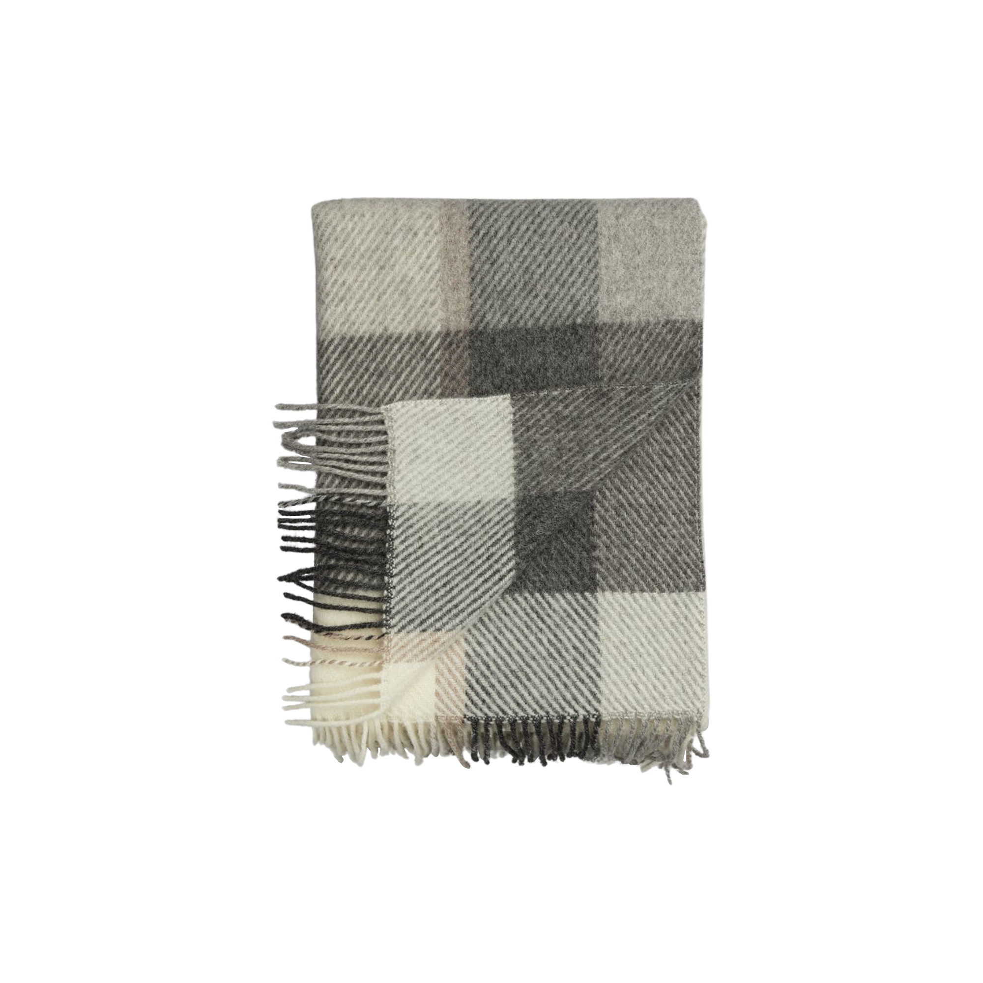 Røros Tweed - MYRULL Throw, natural