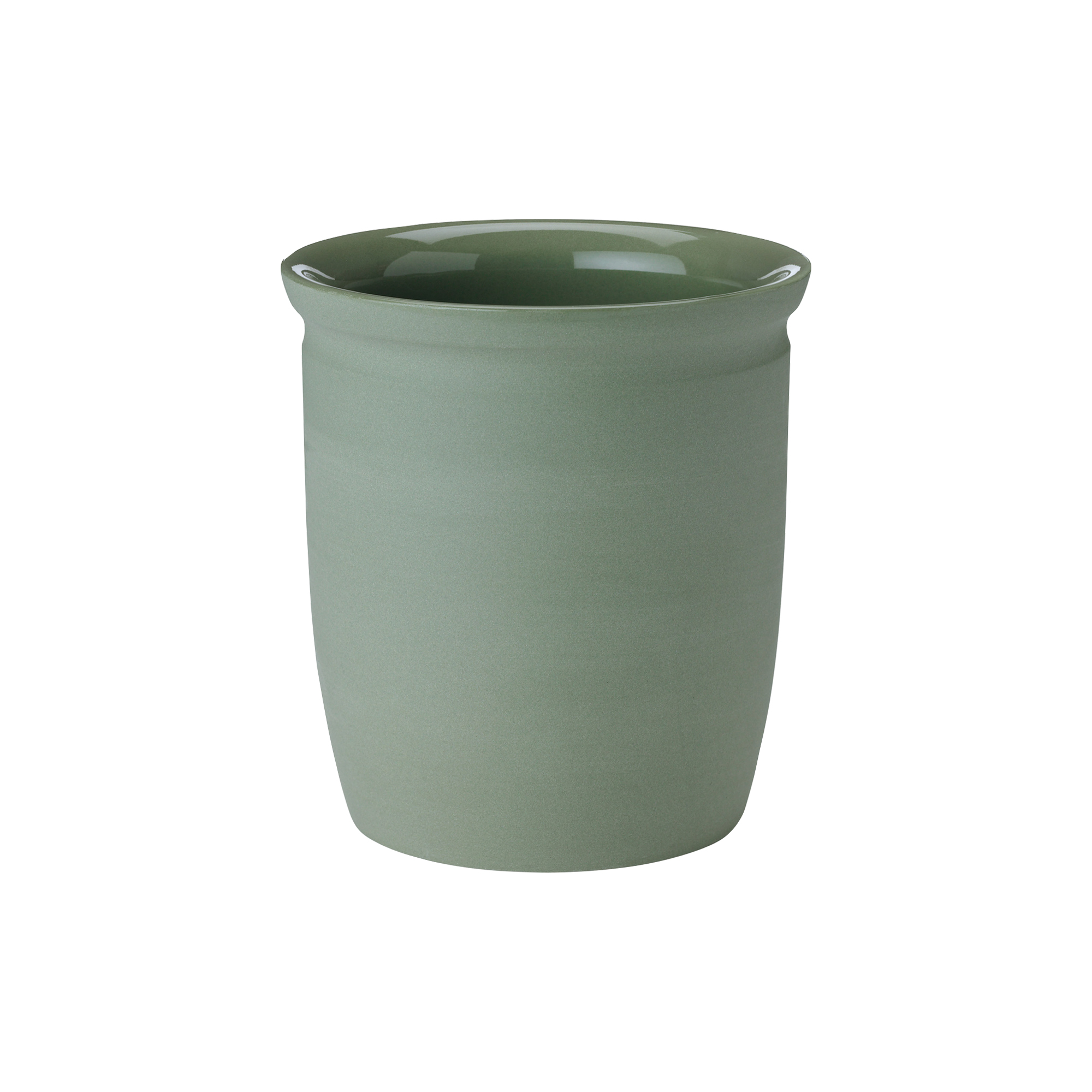 Knabstrup Keramik - Knabstrup Syltekrukke 0,5 L, olive - 0.5L