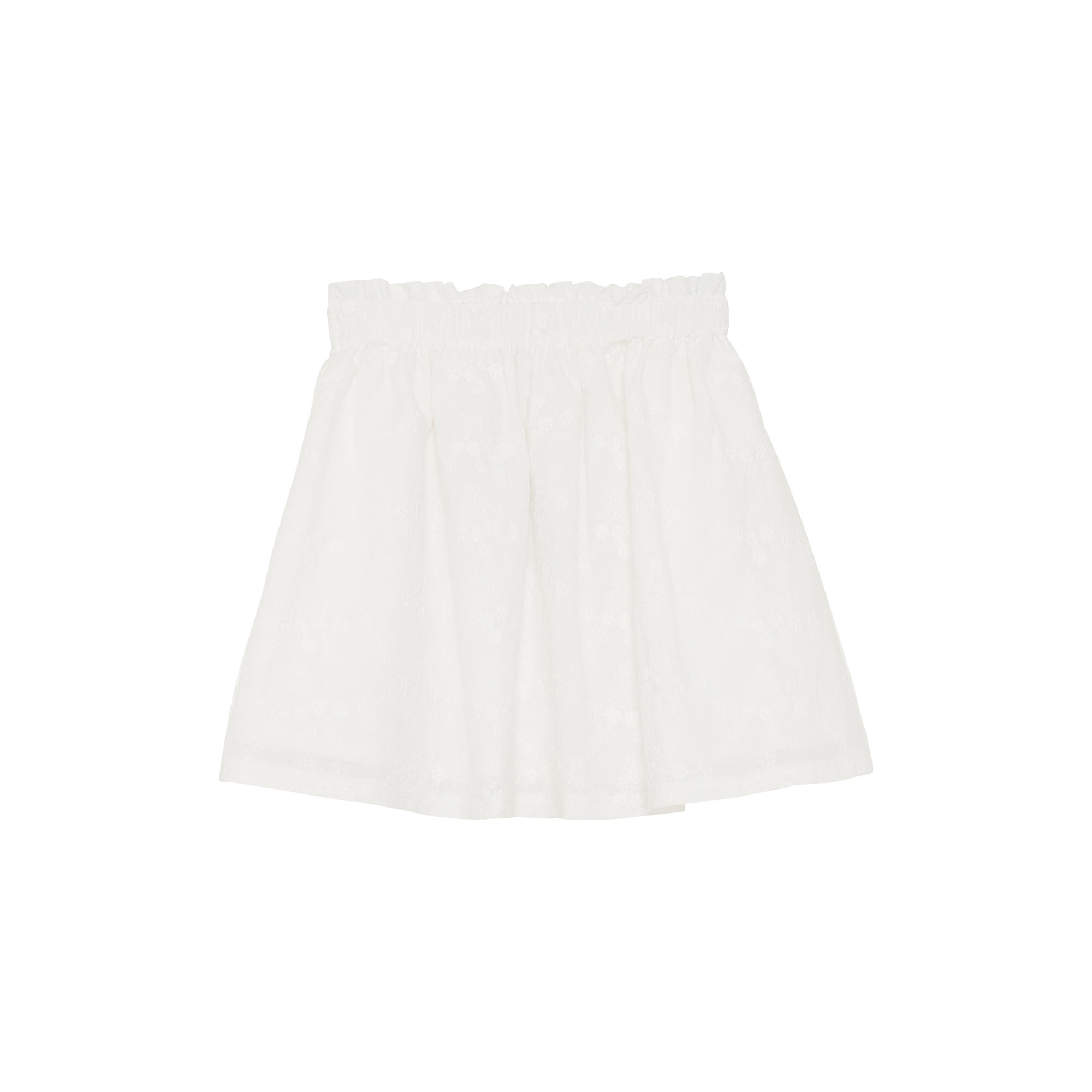HUTTEliHUT - Skirt Embroidery, antique white - Str. 110