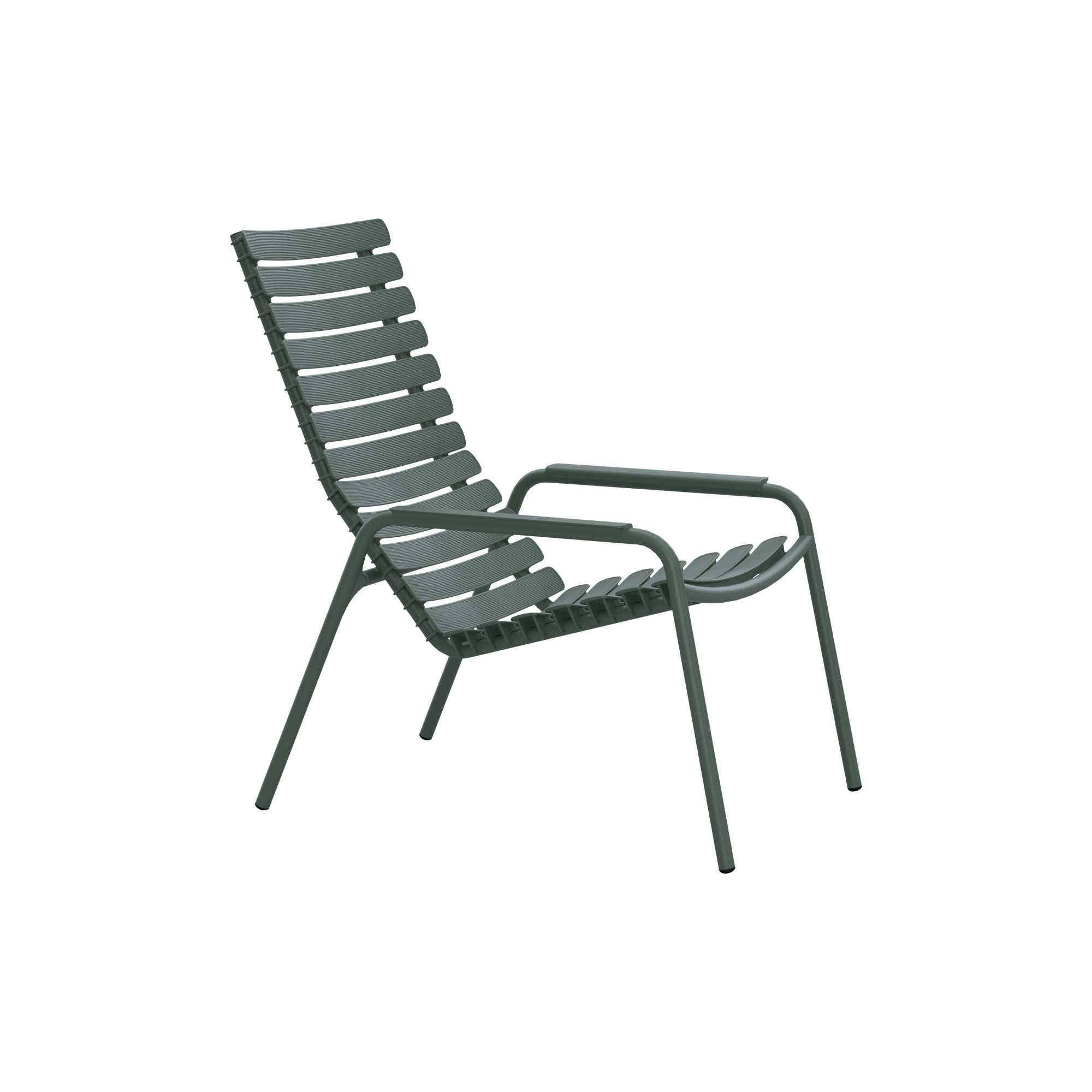 HOUE - ReCLIPS loungestol, olive green
