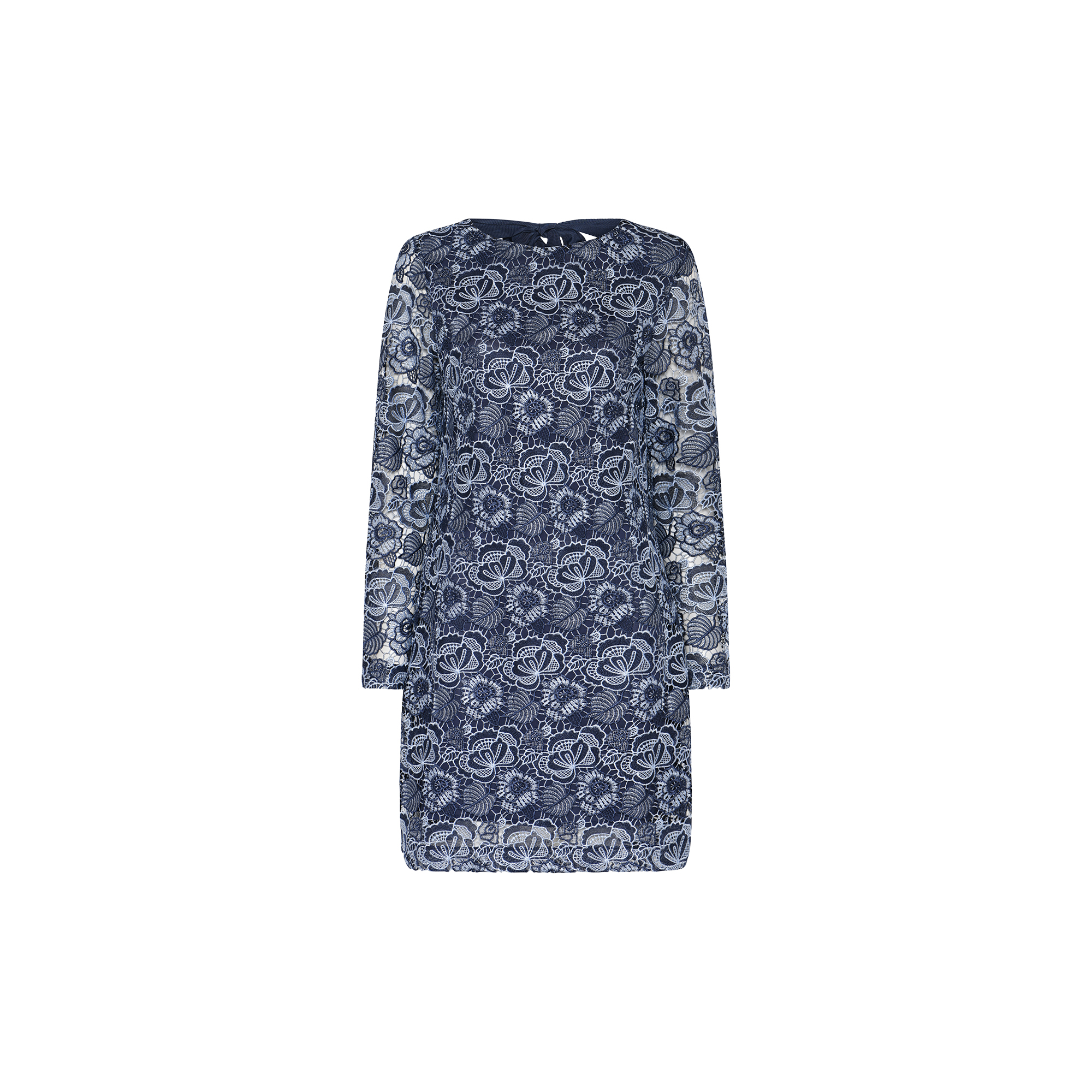 Bruuns Bazaar - MauritiaBBLucille dress, blue flower - Str. 42