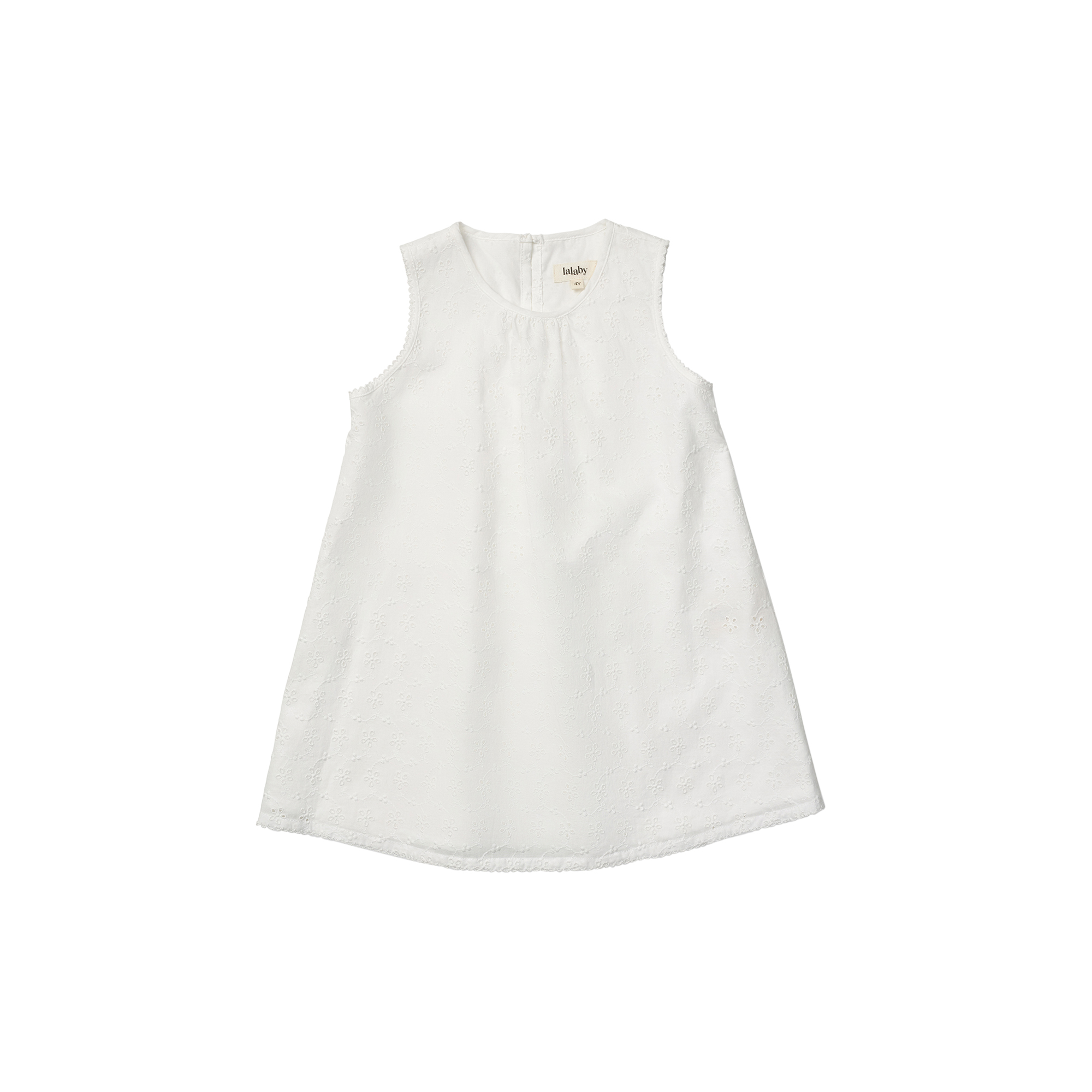Lalaby - Elinor Dress, broderie anglaise - Str. 6Y