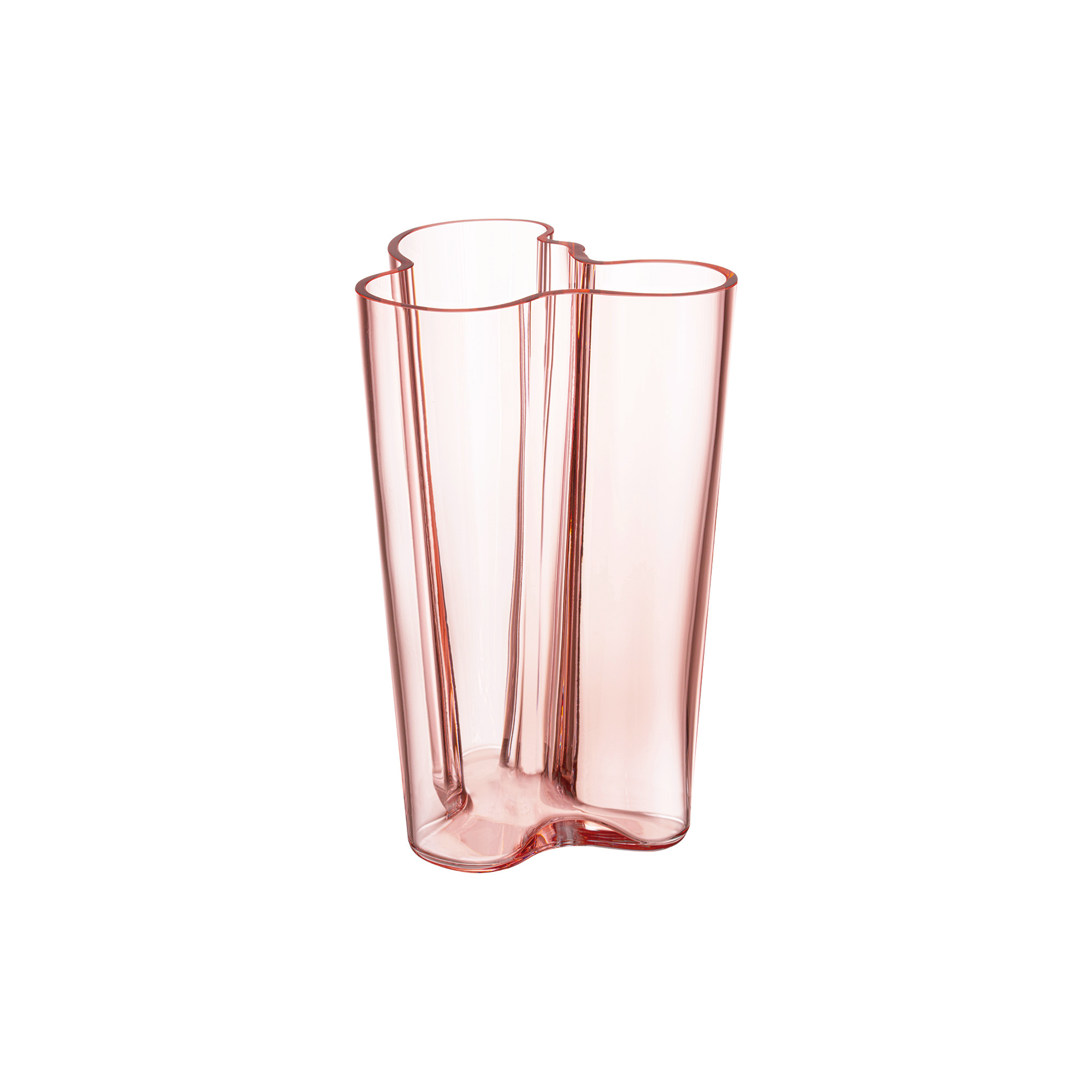 Iittala - Alvar Aalto vase 25 cm, salmon pink, Alvar Aalto Collection - H25 cm
