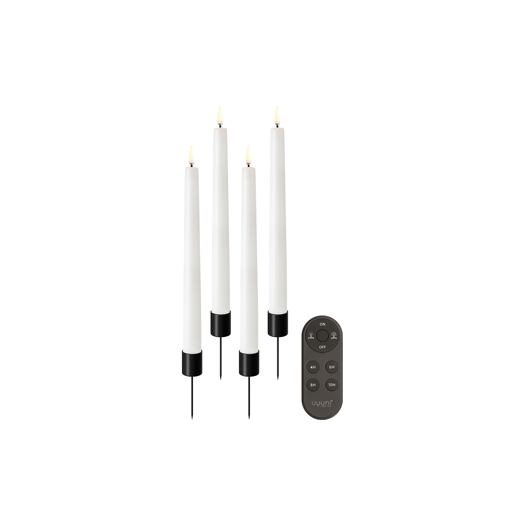 Uyuni Lighting - Gaveæske LED kronelys 4-pak, nordic white