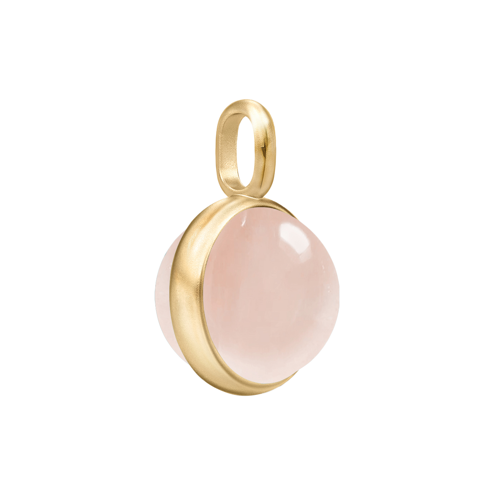 Julie Sandlau - Prime Vedhæng, gold/milky rose